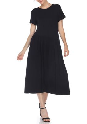 Short Sleeve Maxi Dress