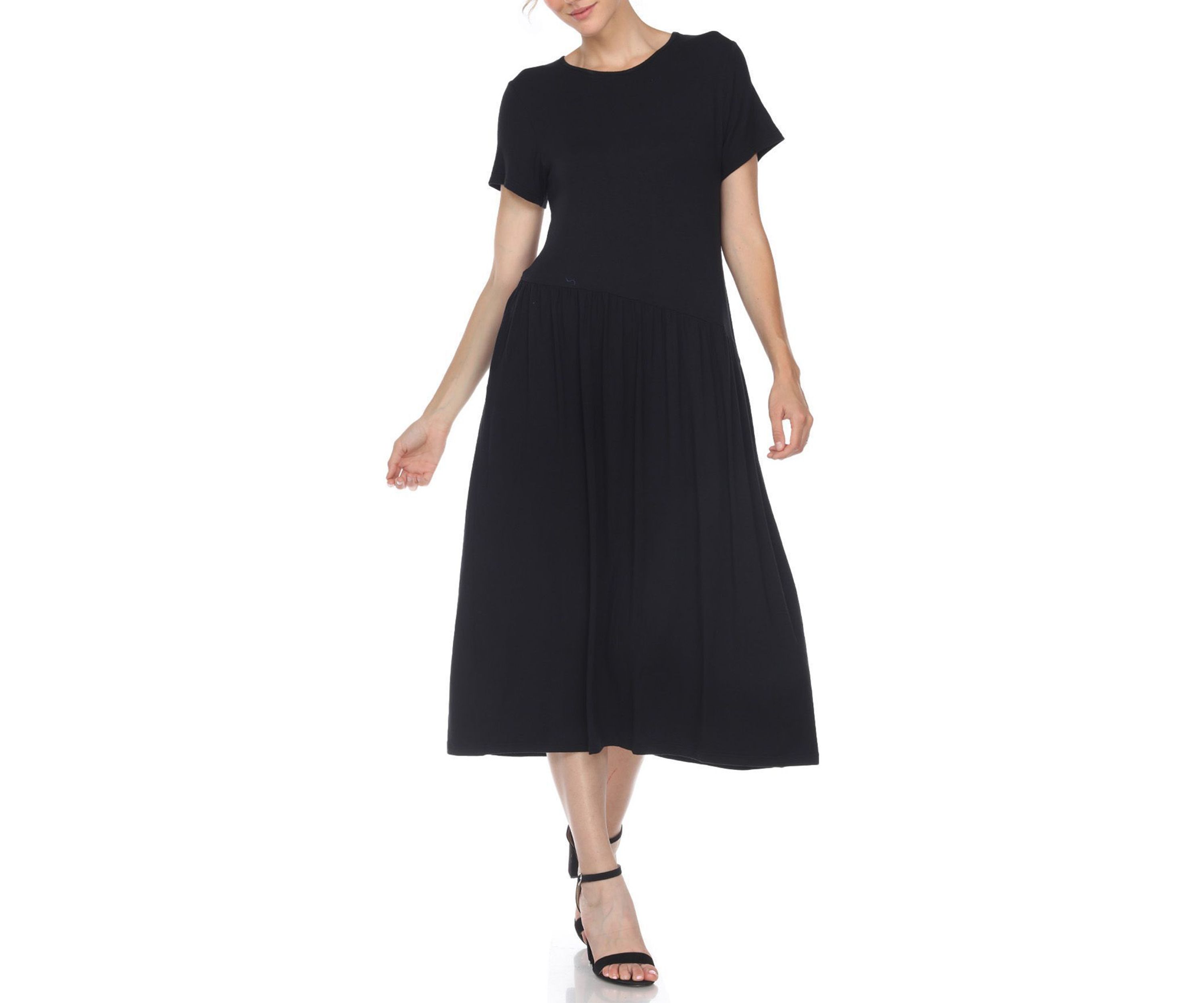 Short Sleeve Maxi Dress