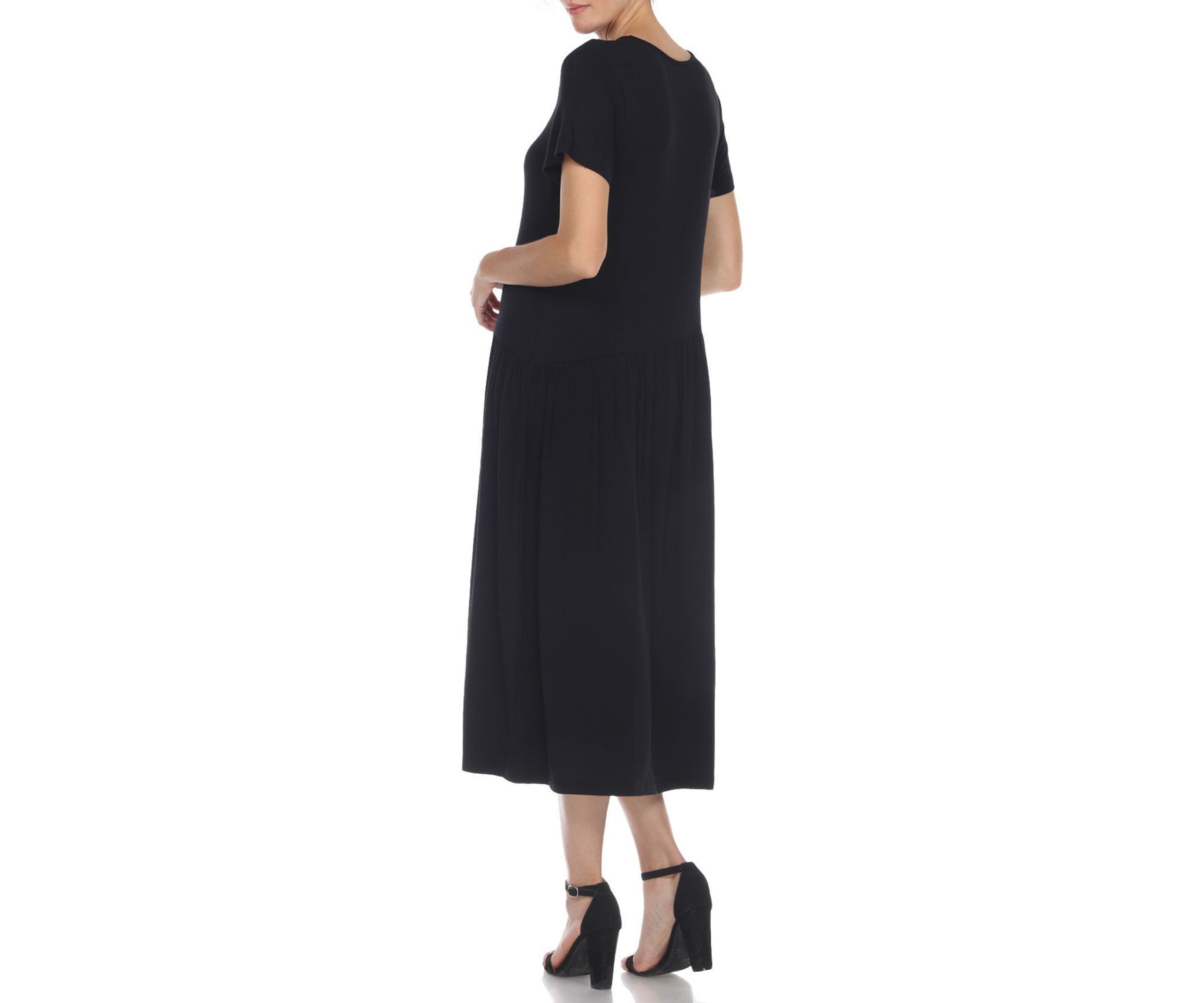 Short Sleeve Maxi Dress