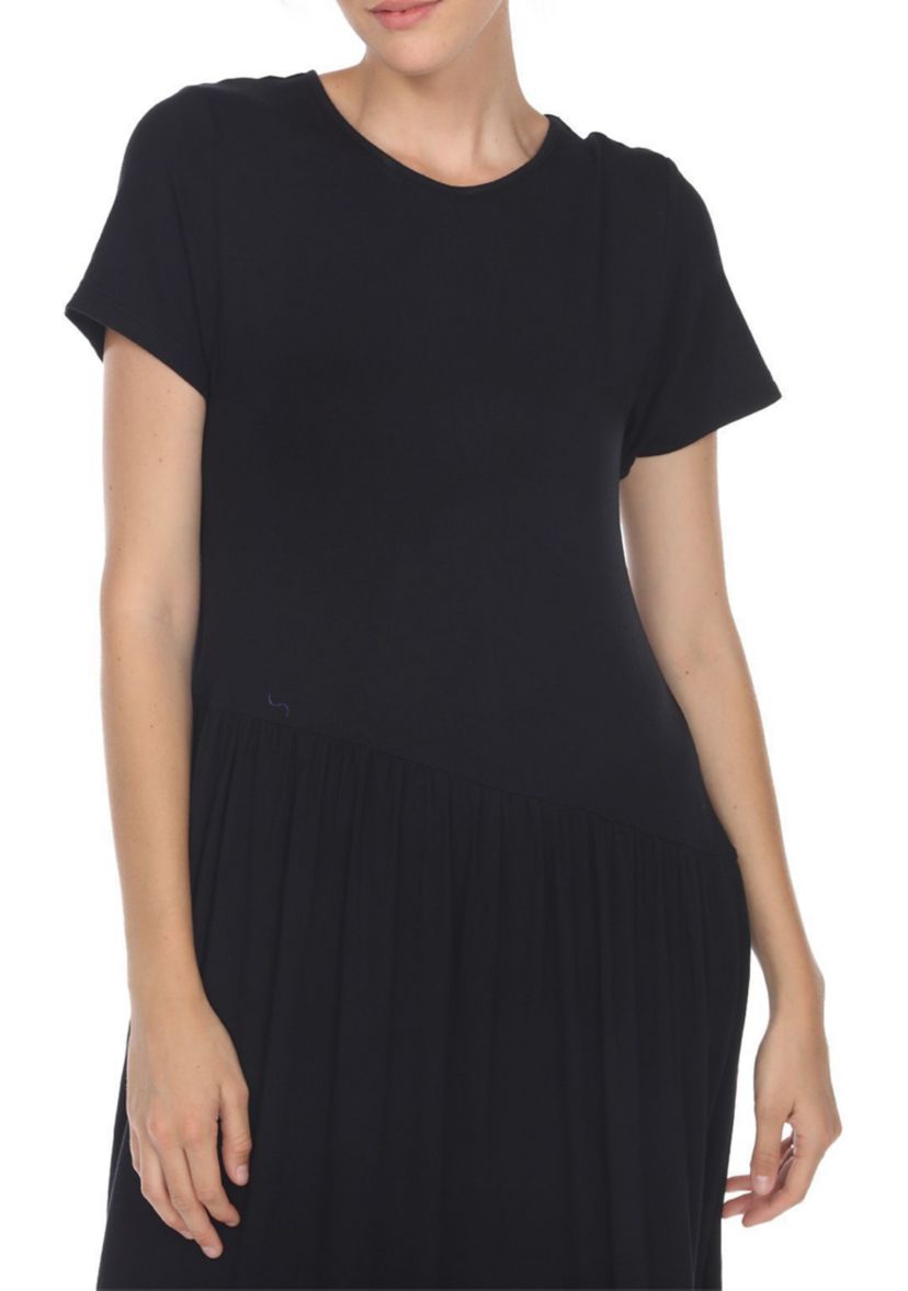 Short Sleeve Maxi Dress
