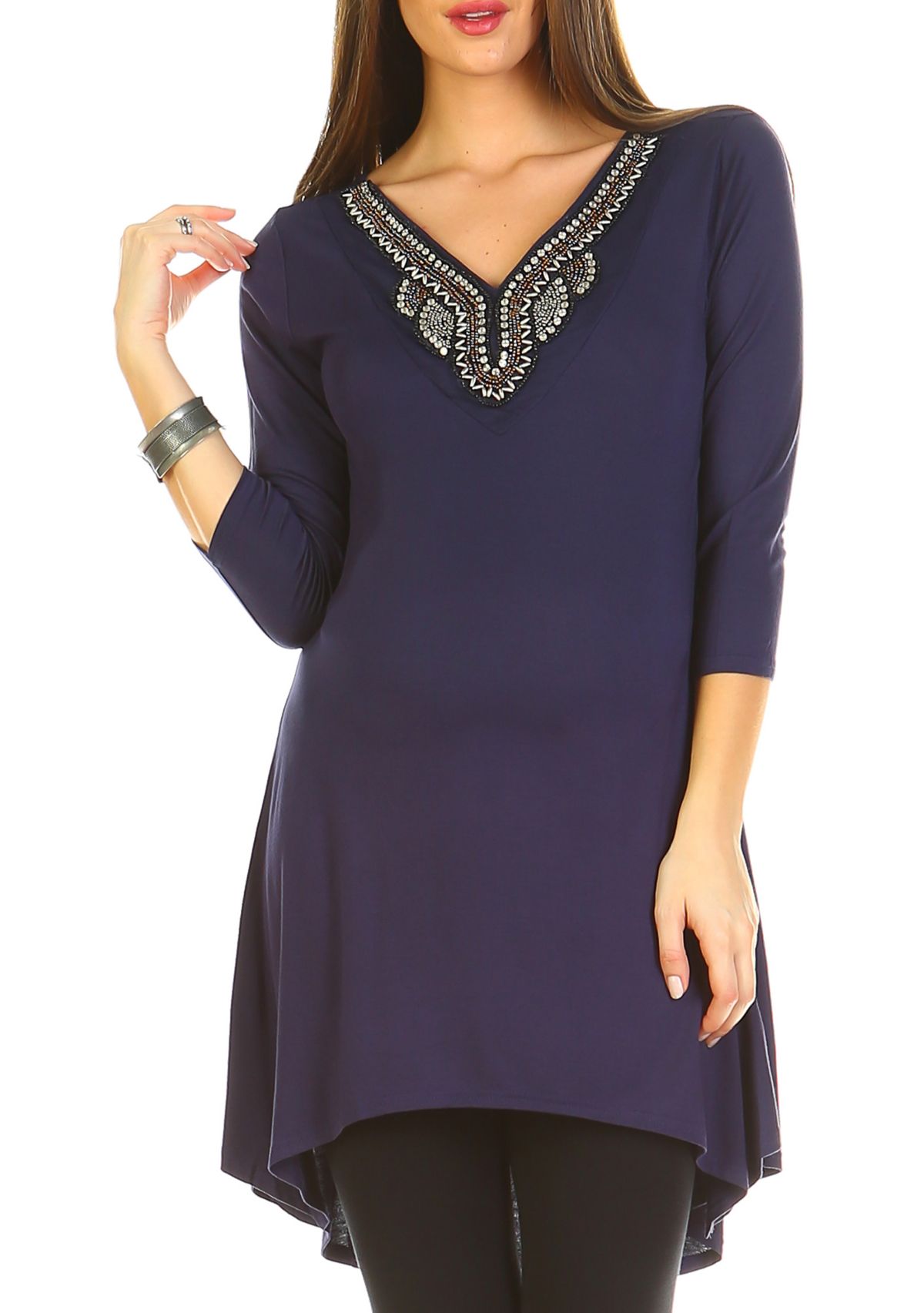 Womens Maternity Sofia Tunic Top