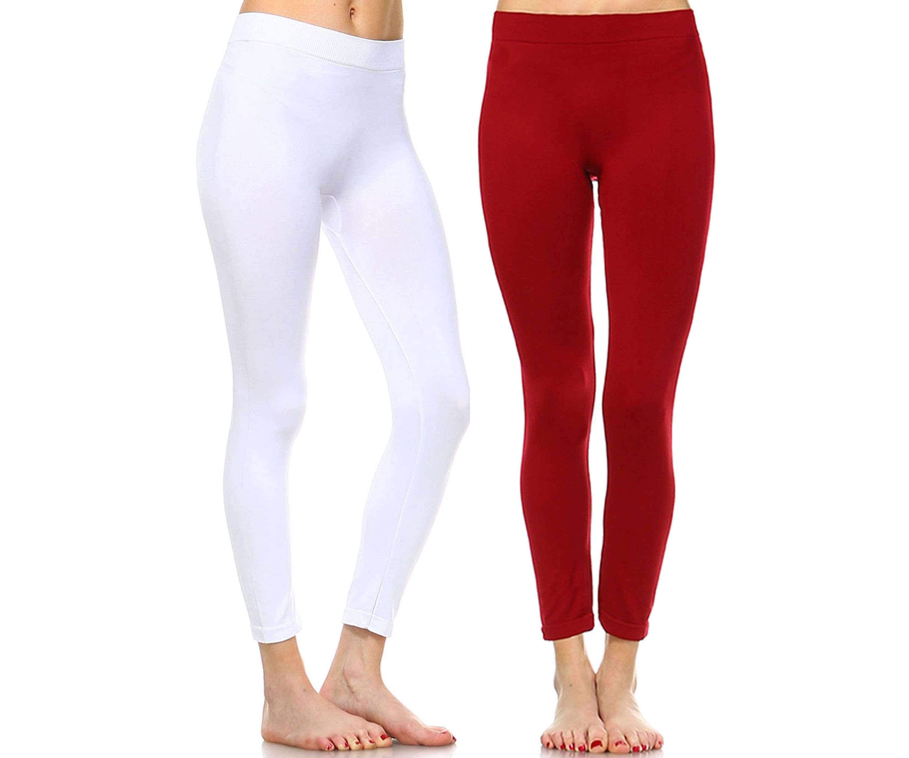 Pack of 2 Solid Leggings