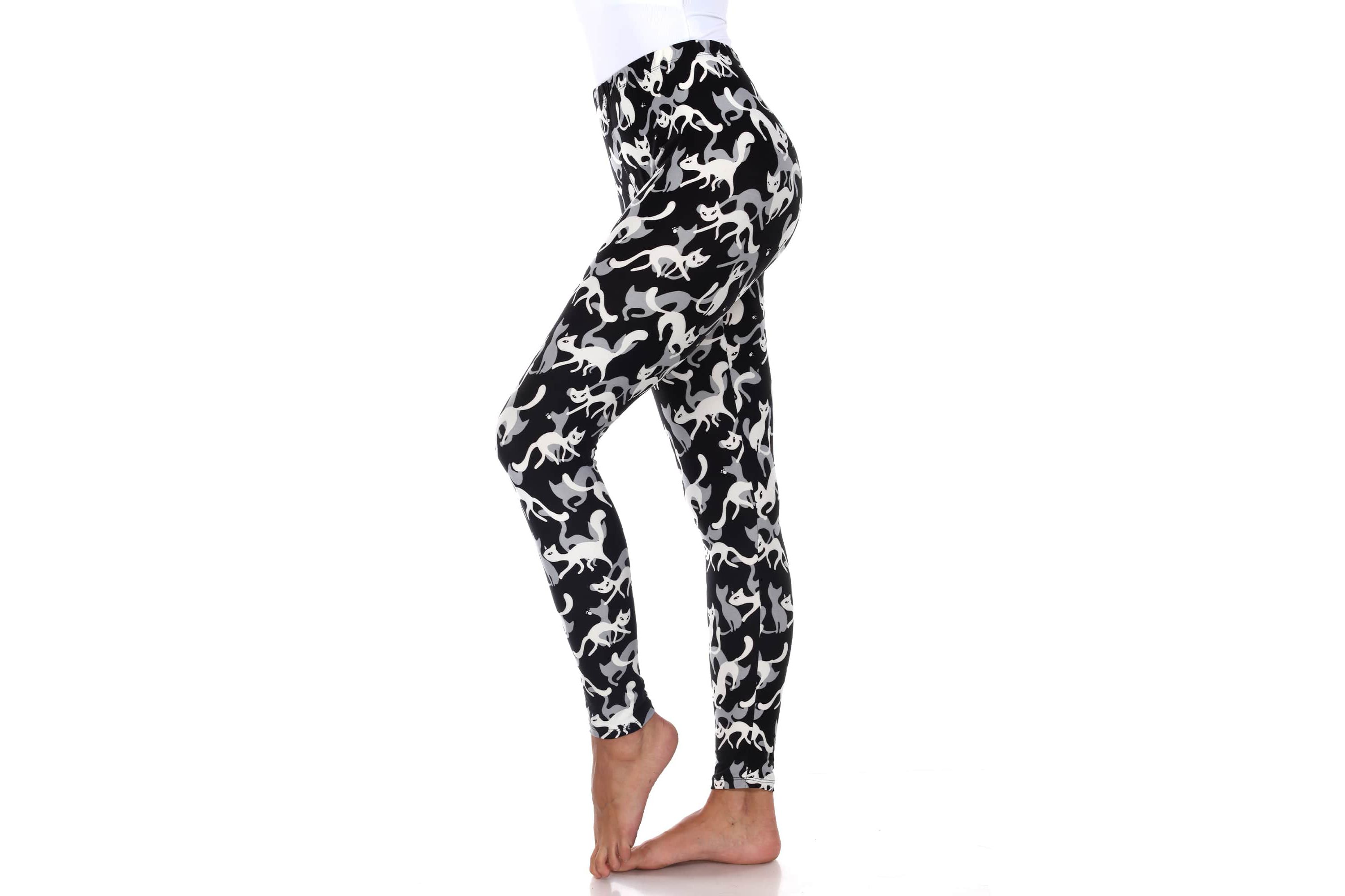 Women’s Halloween Cat Leggings 2-Pack