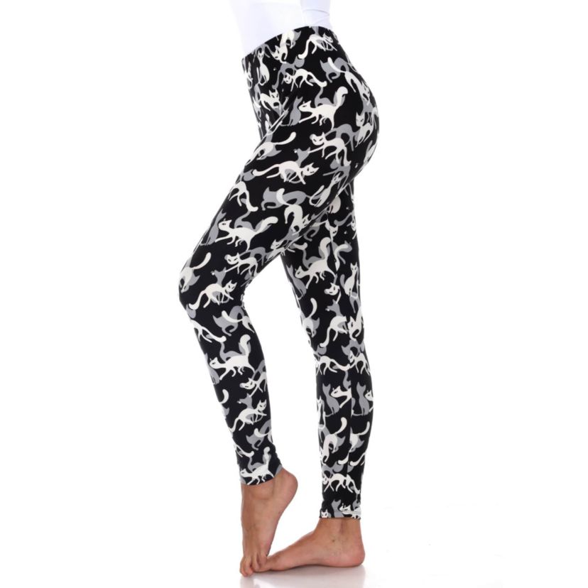 Women’s Halloween Cat Leggings 2-Pack
