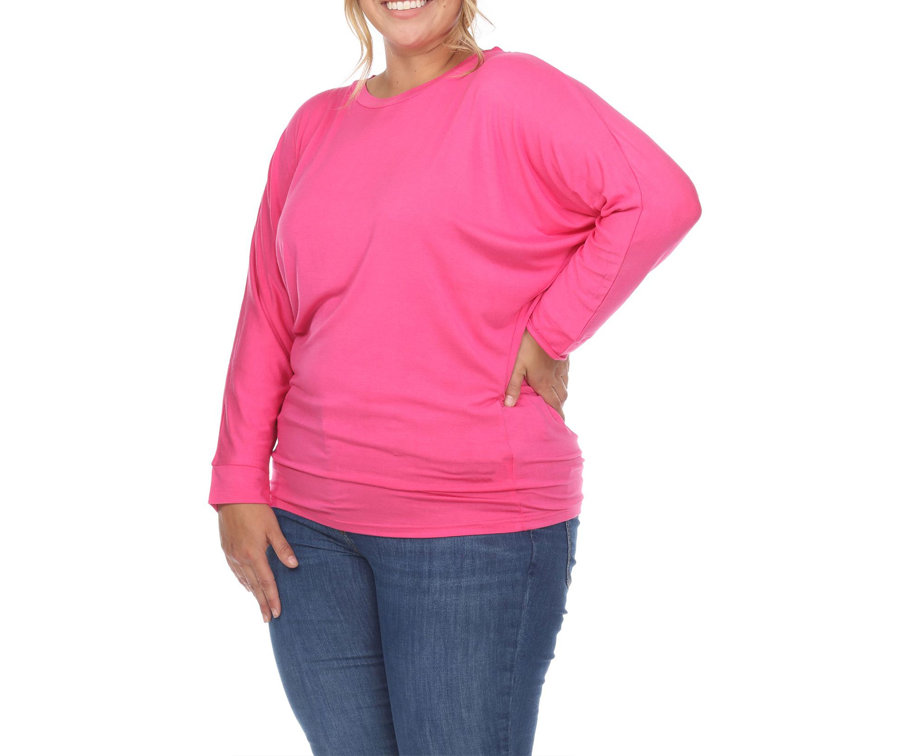 Plus Size Dolman Sleeve Top