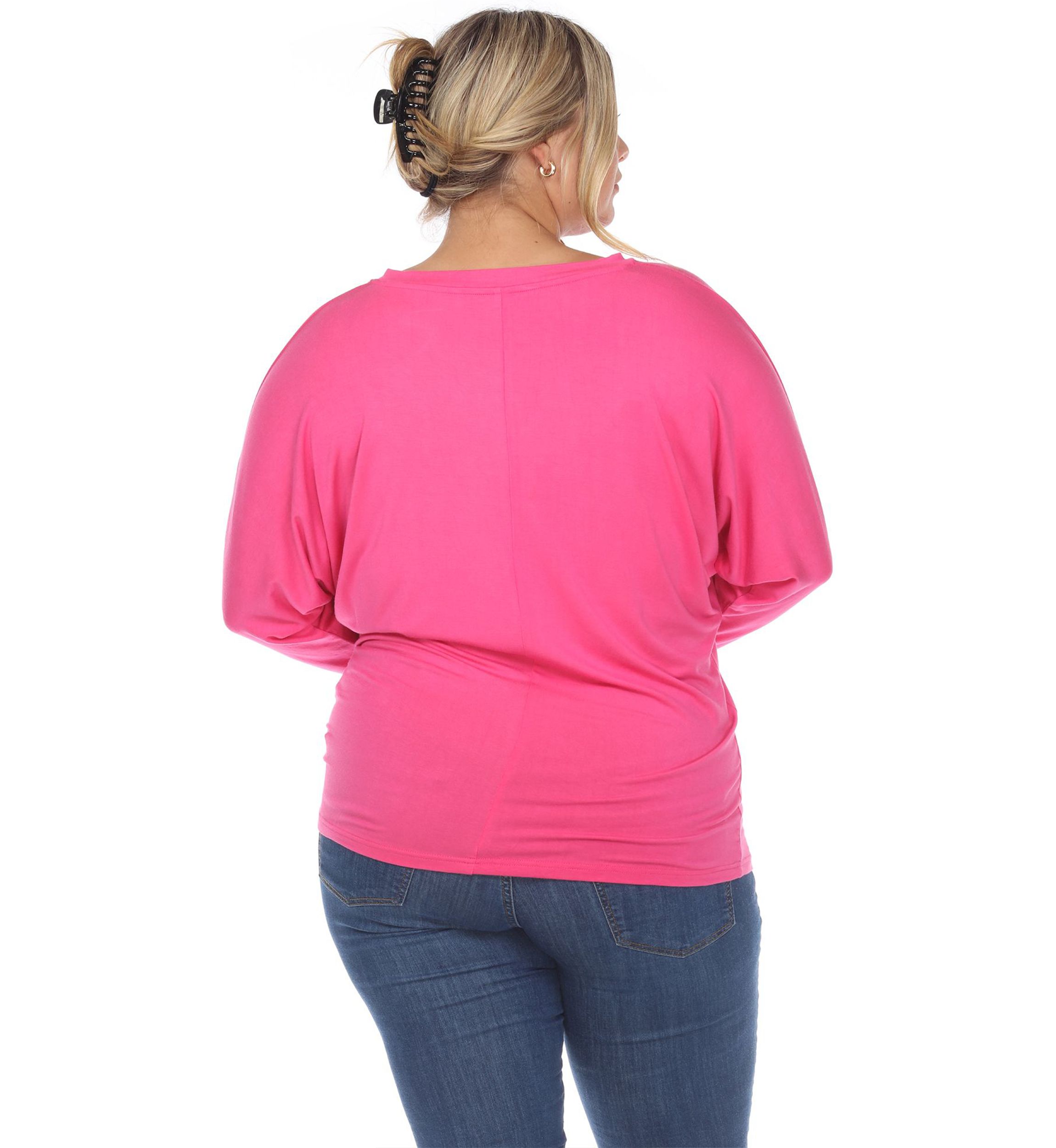 Plus Size Dolman Sleeve Top