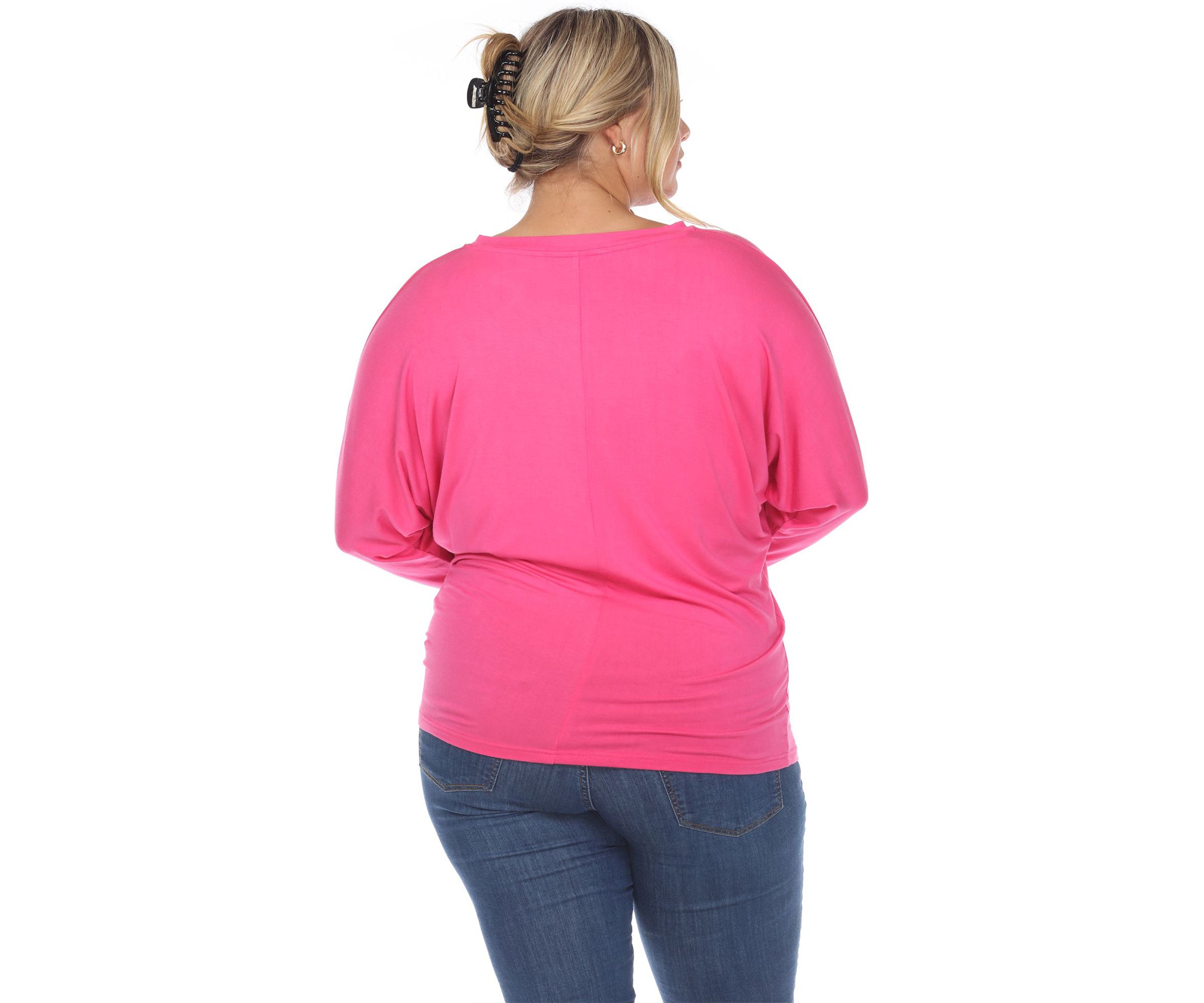Plus Size Dolman Sleeve Top
