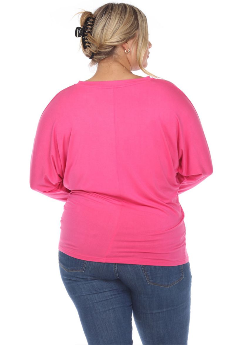 Plus Size Dolman Sleeve Top