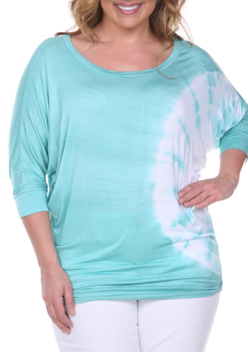 Plus Size Tie Dye Tunic
