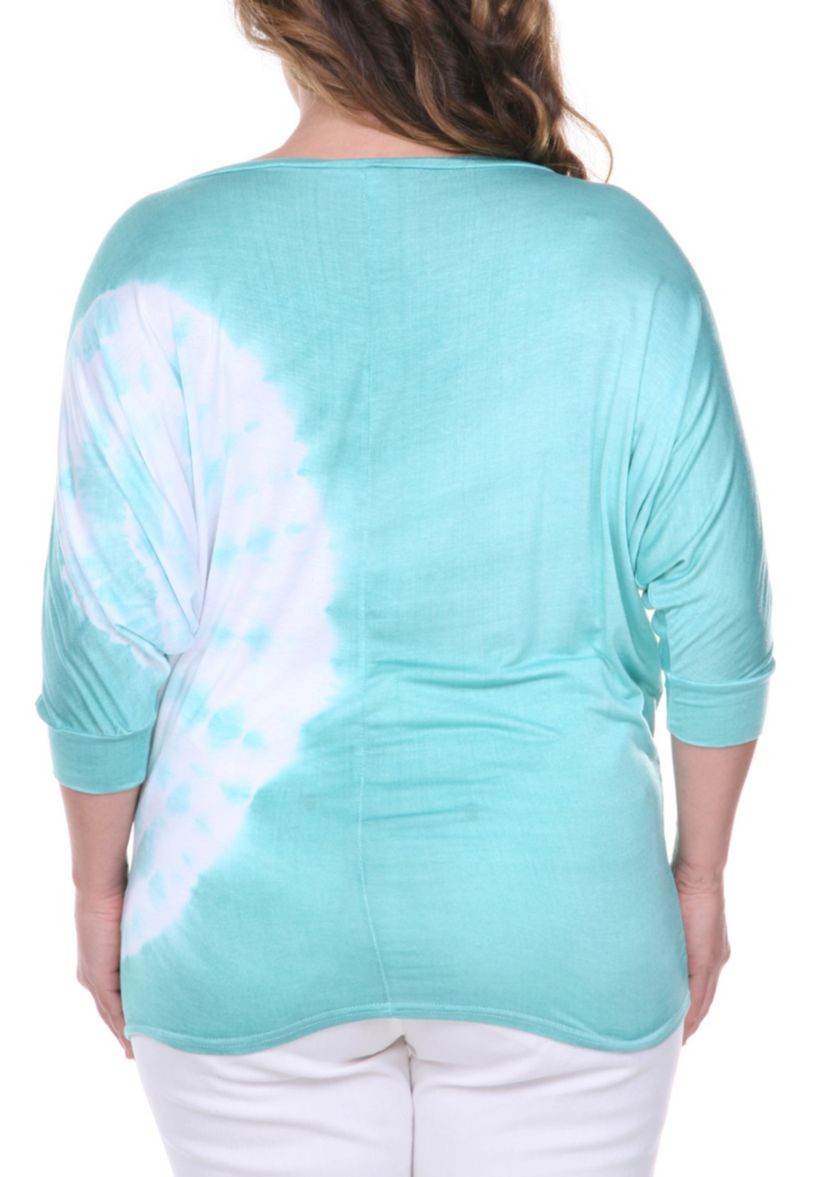 Plus Size Tie Dye Tunic