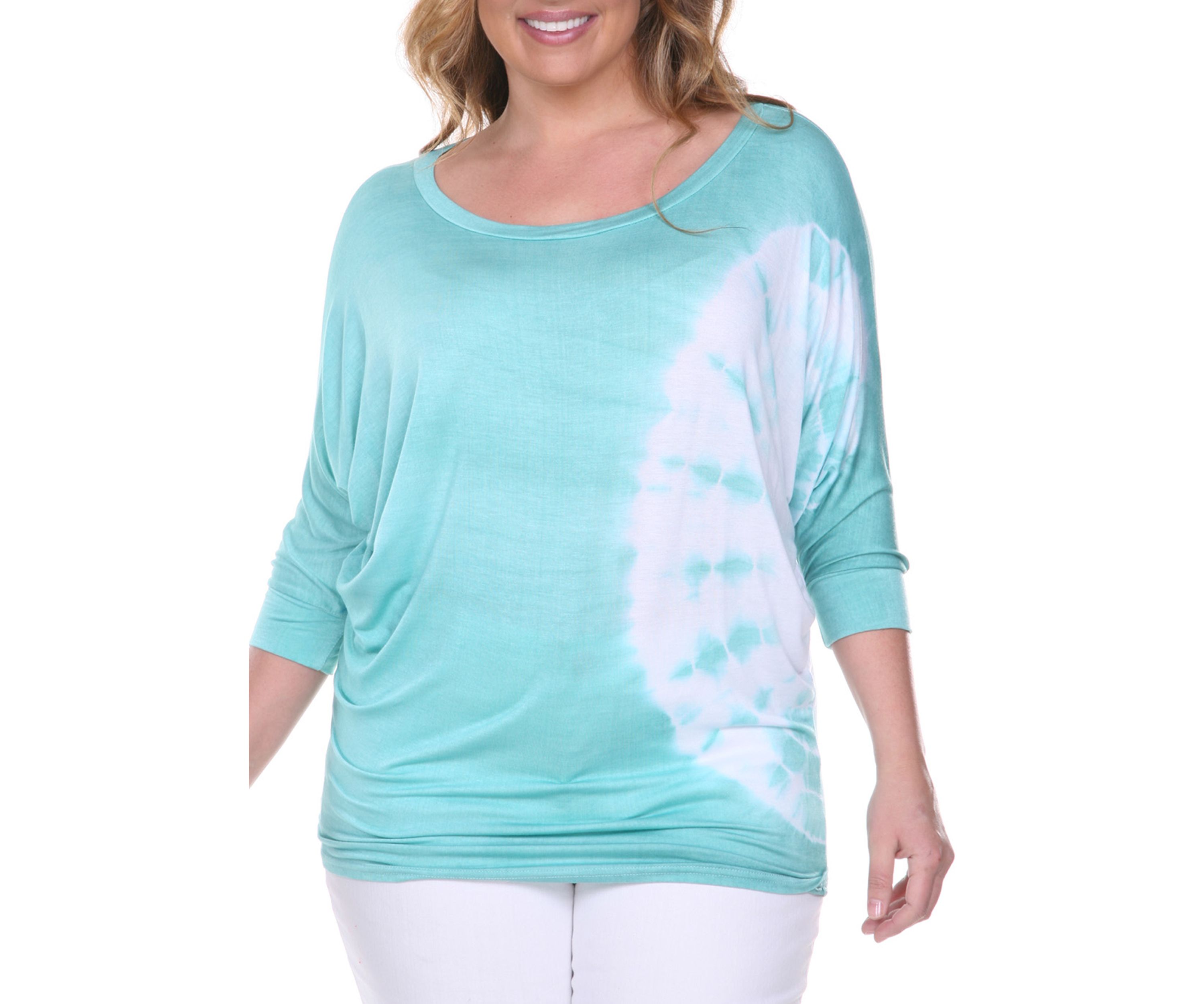 Plus Size Tie Dye Tunic
