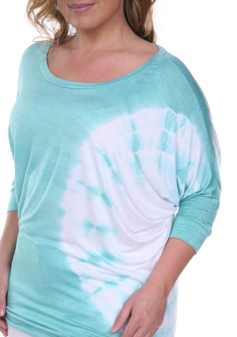 Plus Size Tie Dye Tunic