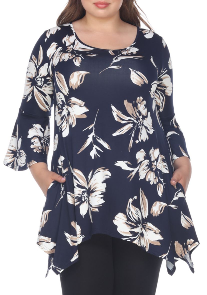 Plus Size Blanche Tunic Top