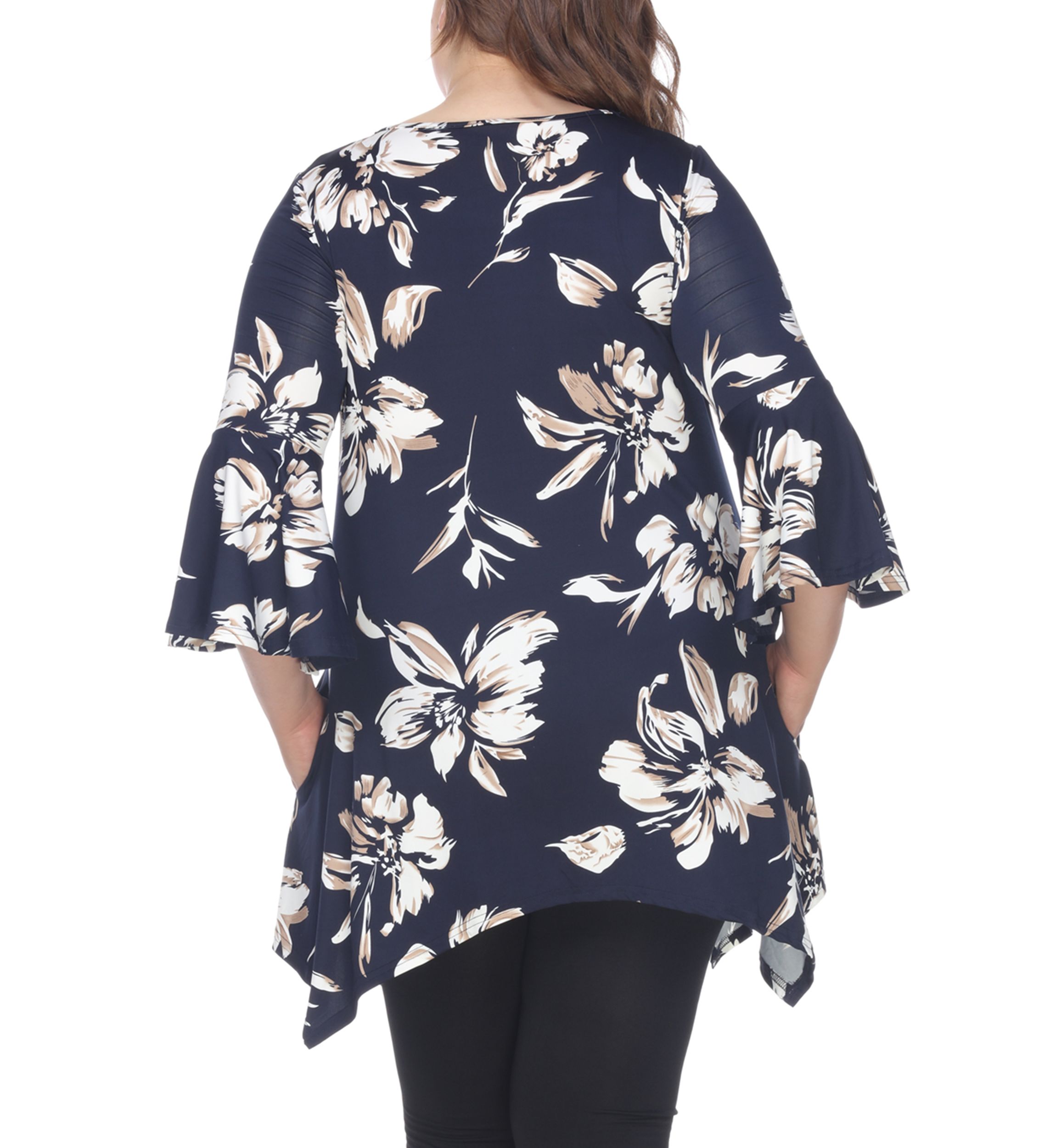 Plus Size Blanche Tunic Top