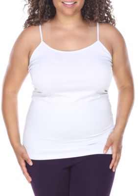 White Mark Women's Plus Size Tank Top