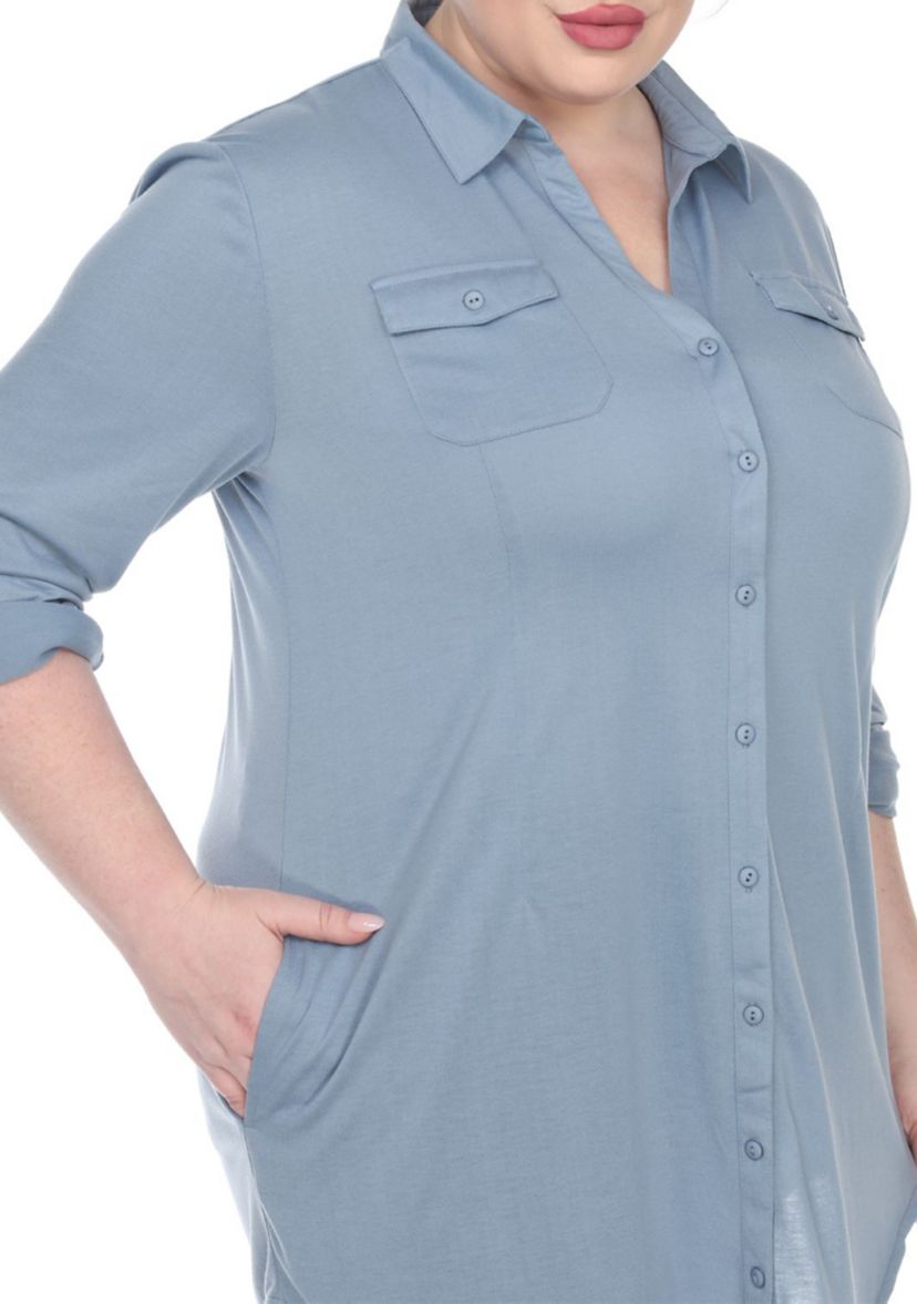 Plus Size Stretchy Tunic