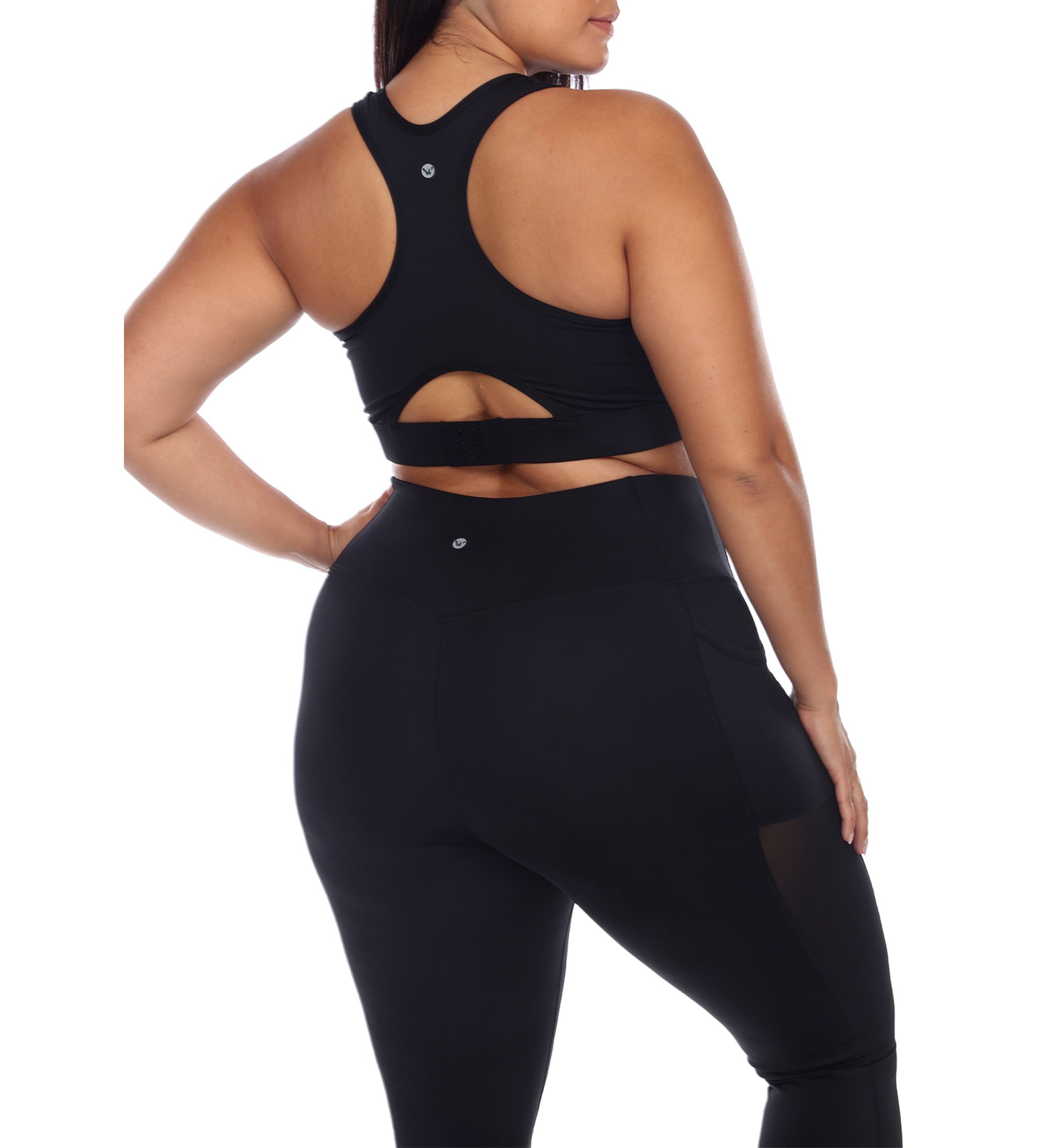 Plus Size Racer Back Sports Bra