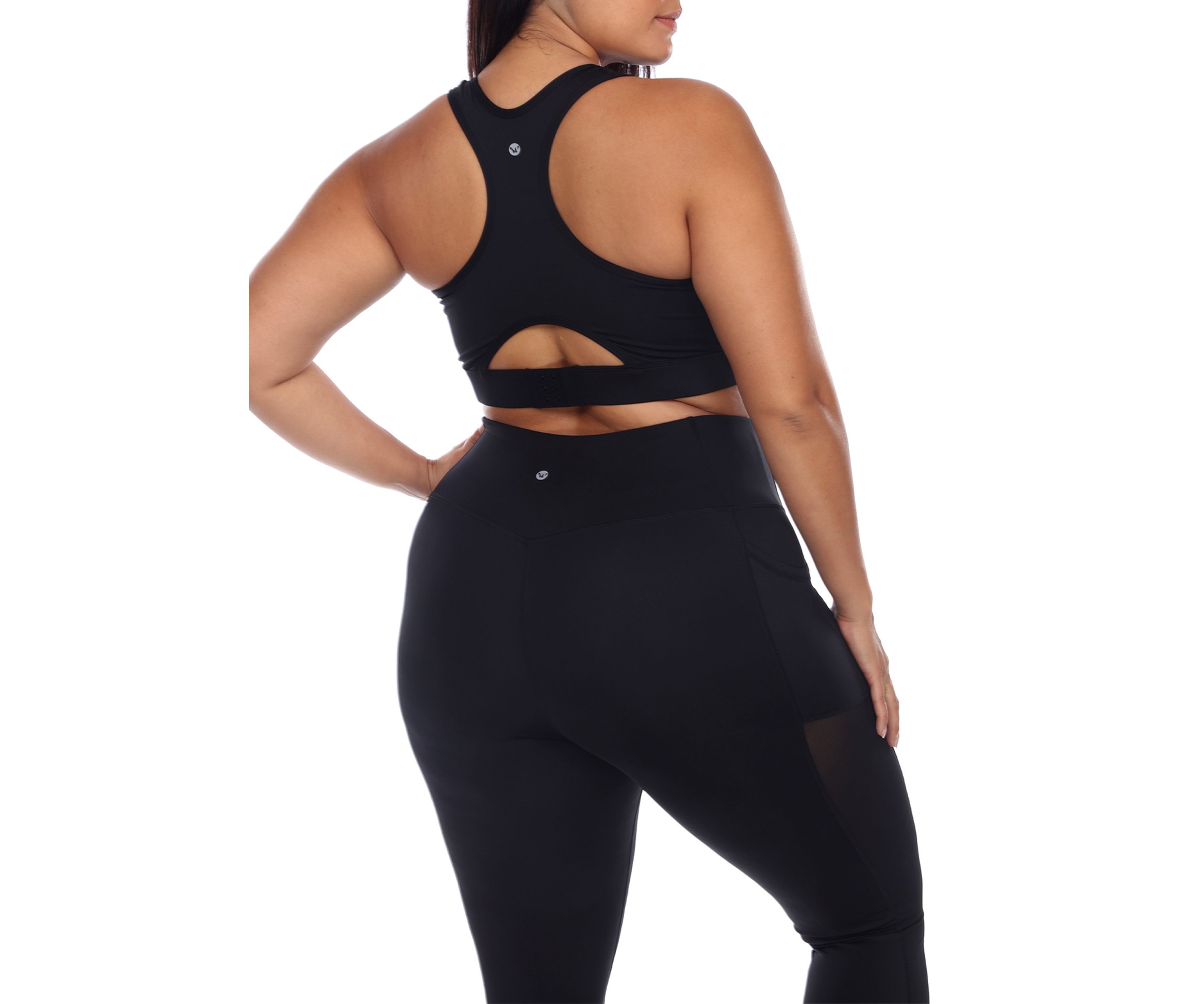 Plus Size Racer Back Sports Bra