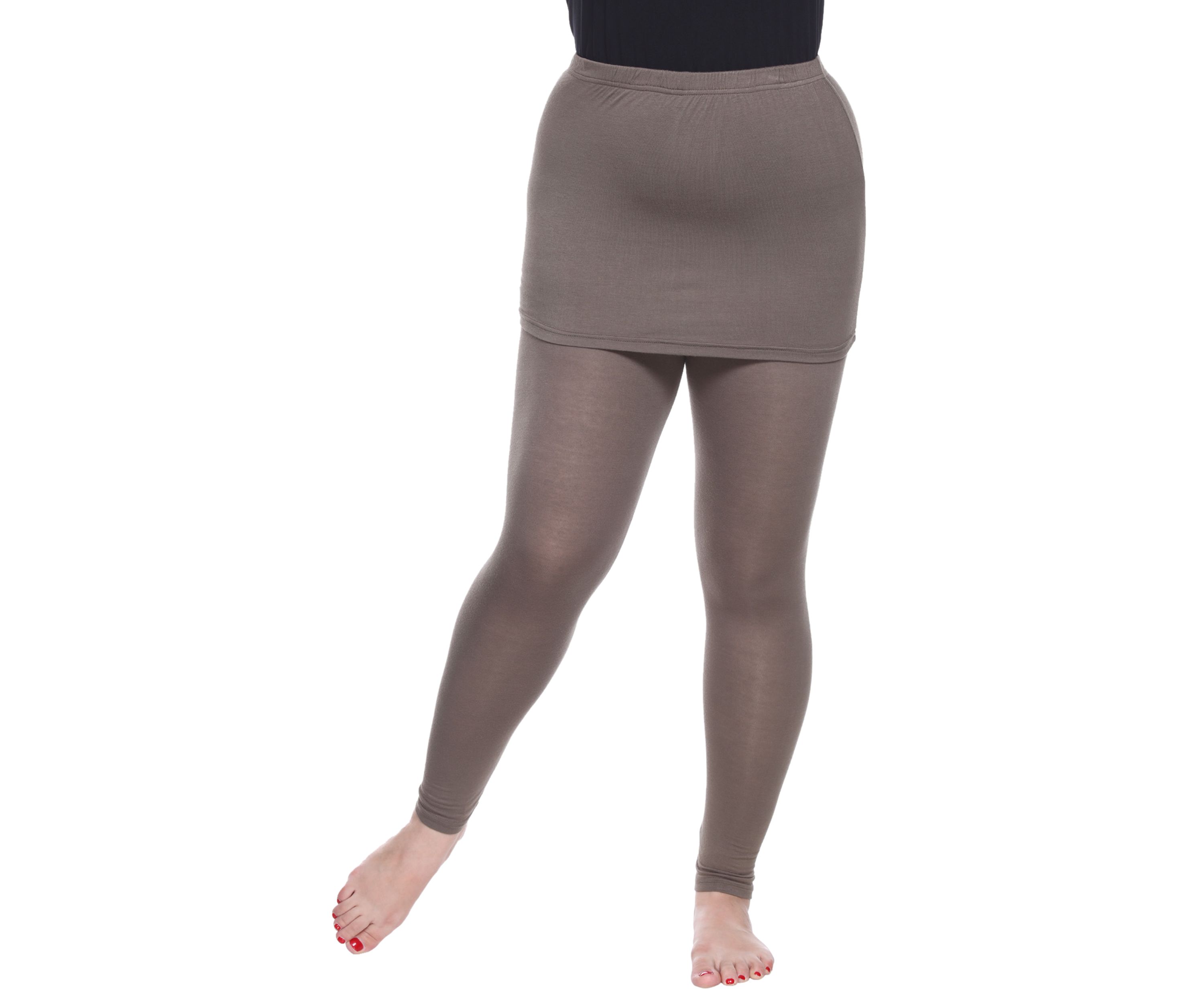 Plus Size Skirted Leggings
