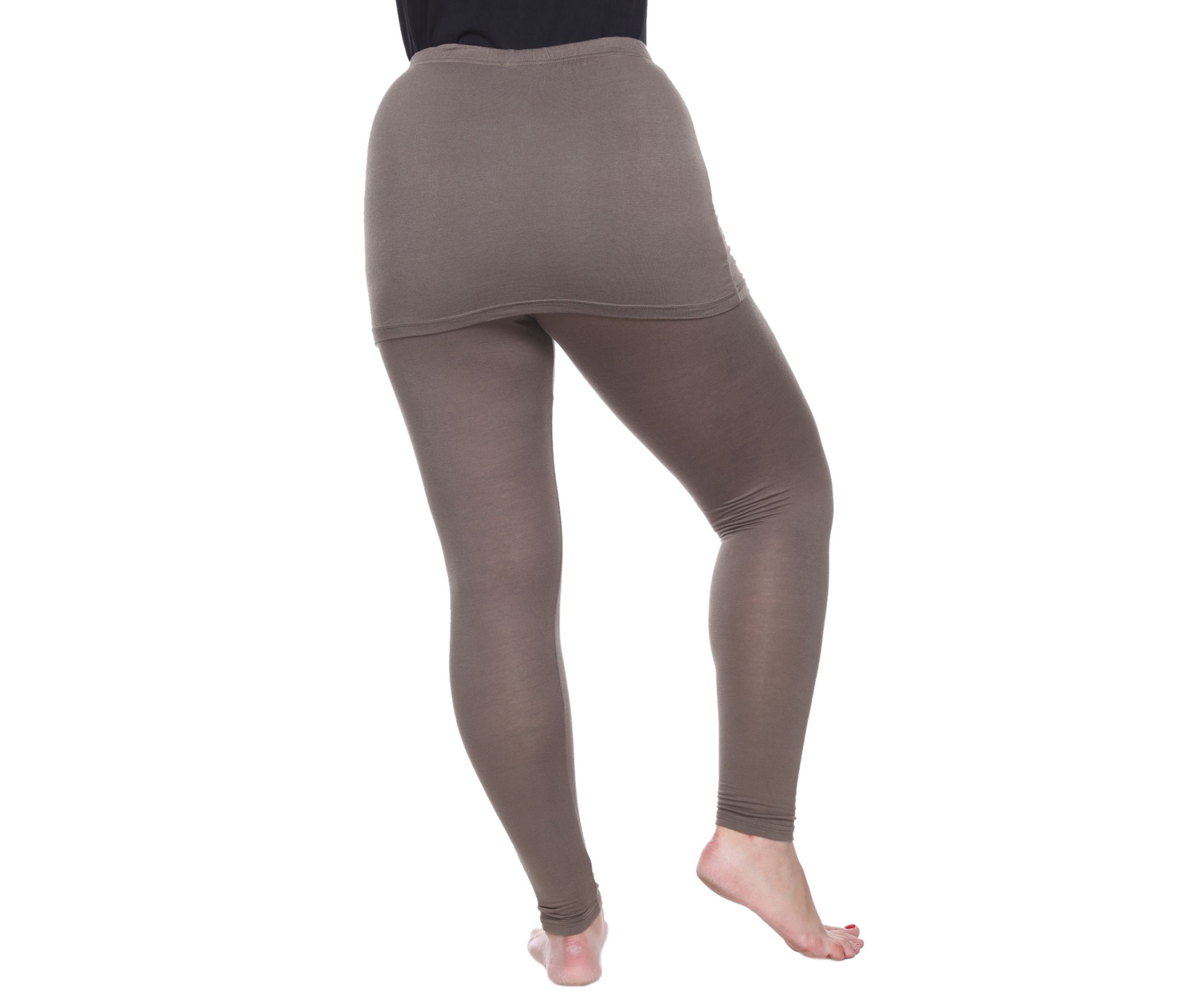 Plus Size Skirted Leggings