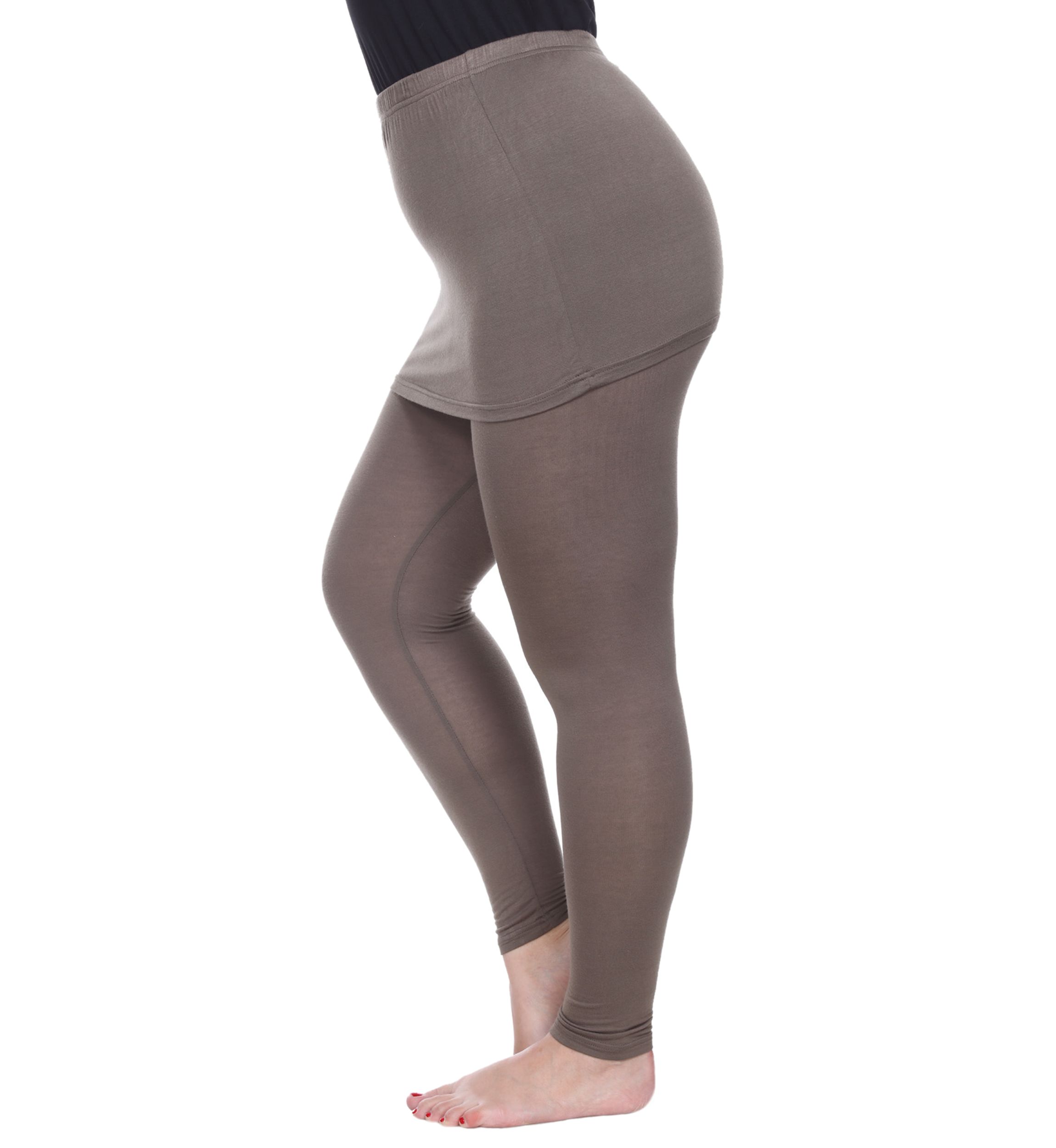 Plus Size Skirted Leggings