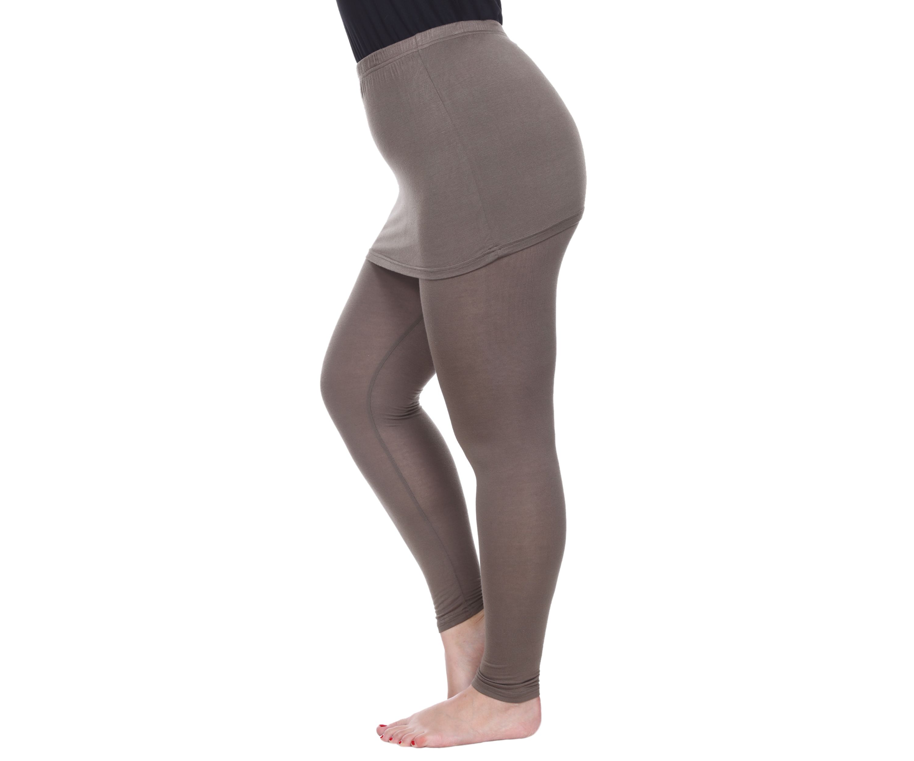 Plus Size Skirted Leggings