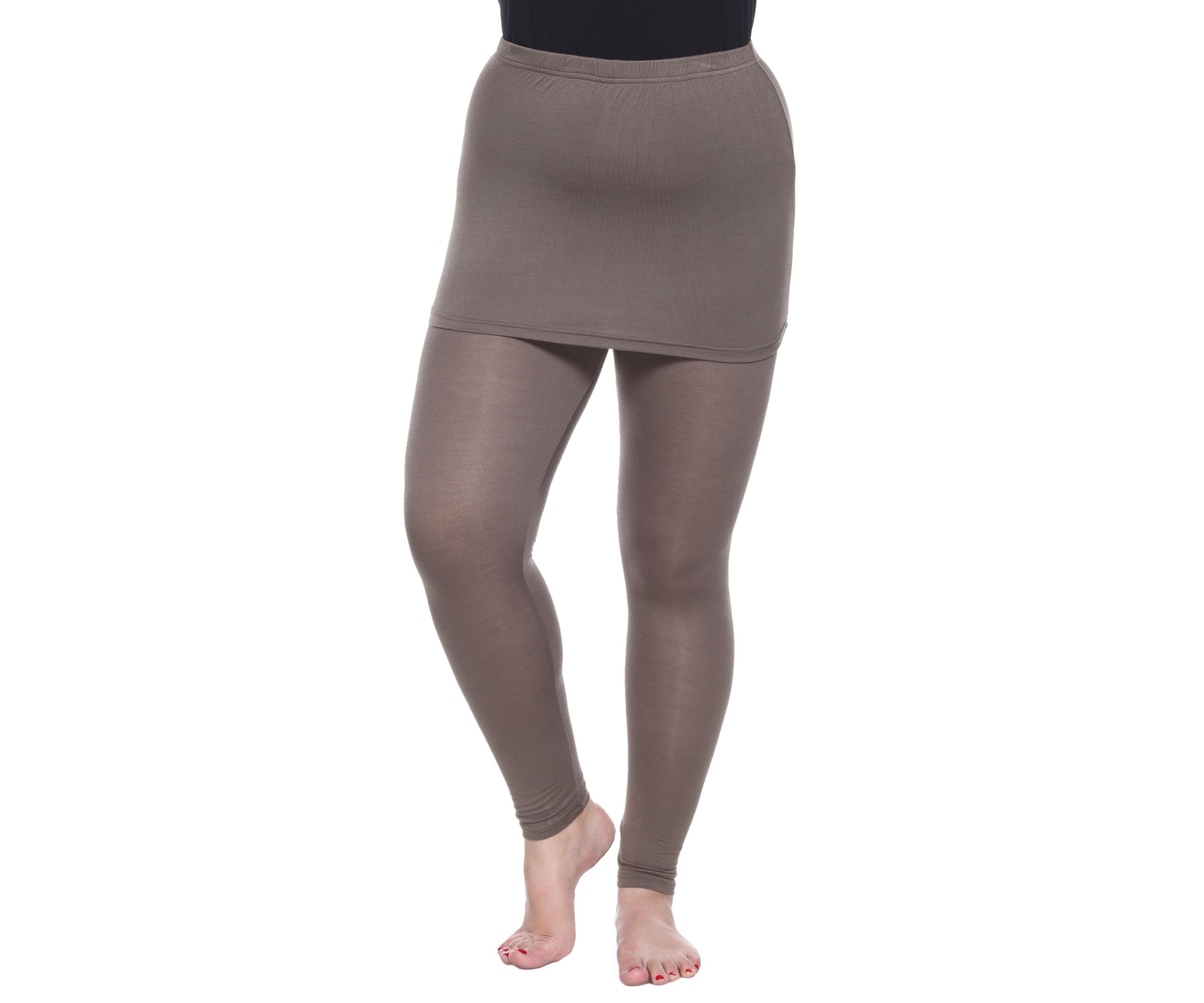 Plus Size Skirted Leggings