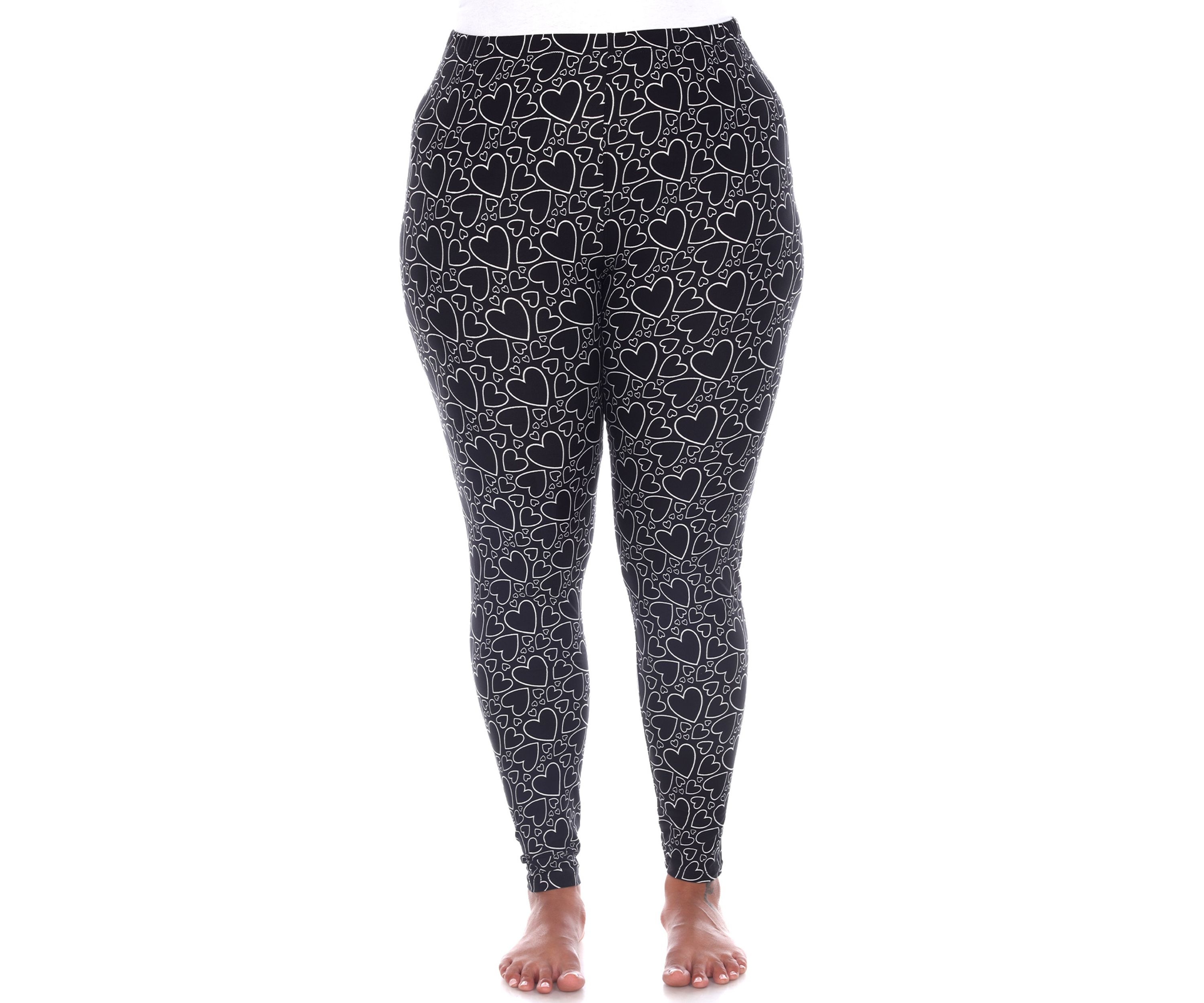 Plus Size Printed Leggings 