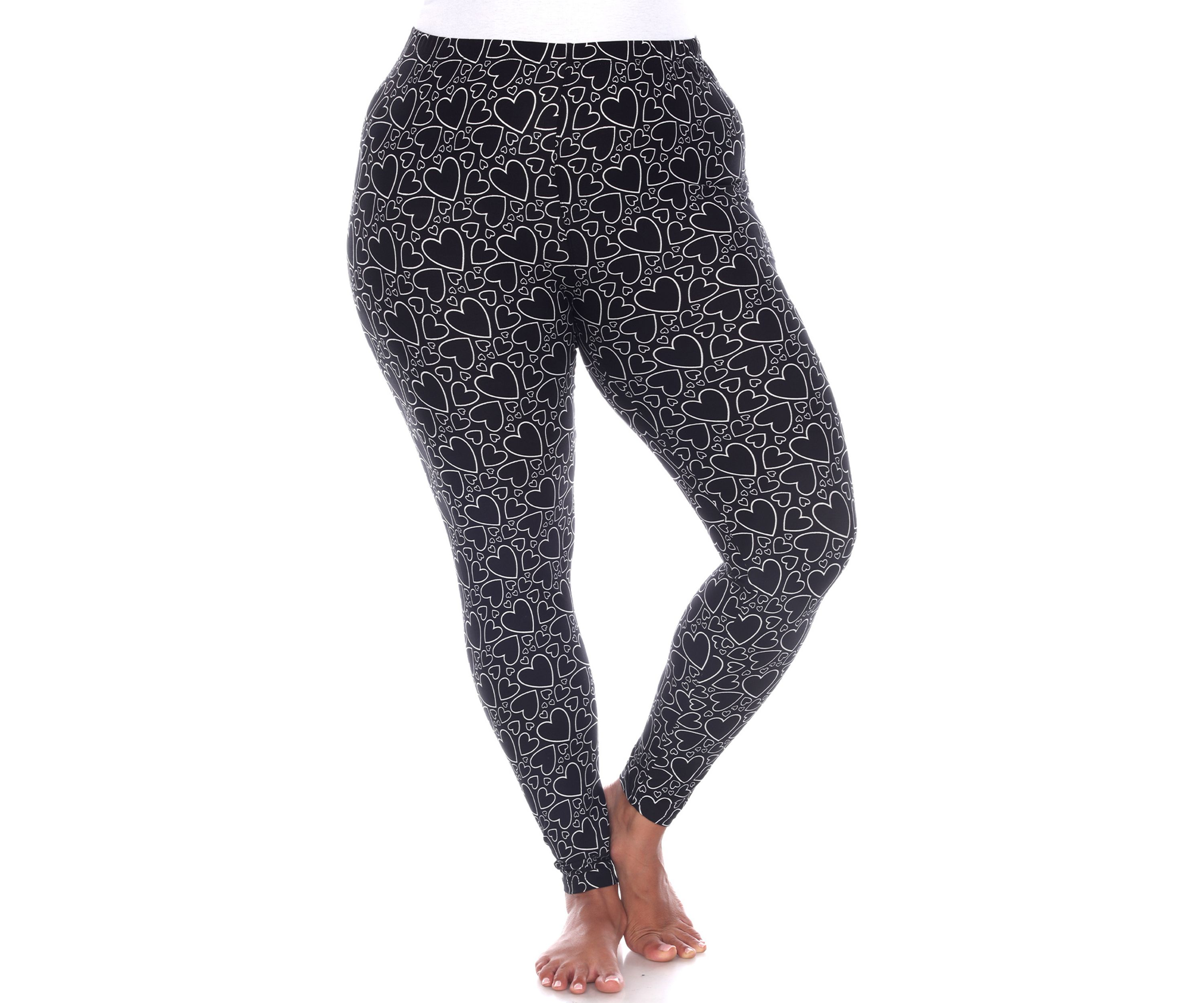 Plus Size Printed Leggings 