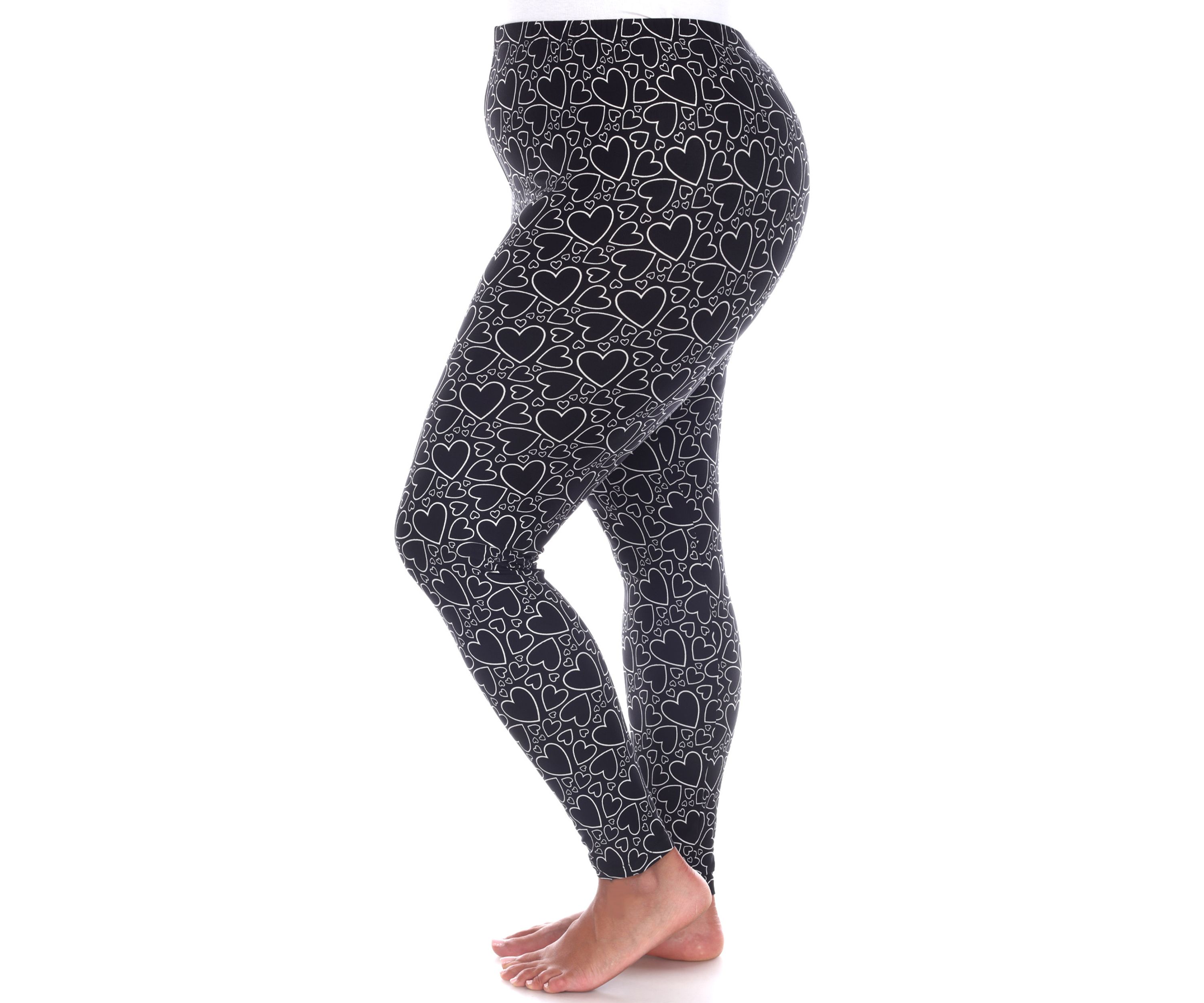 Plus Size Printed Leggings 