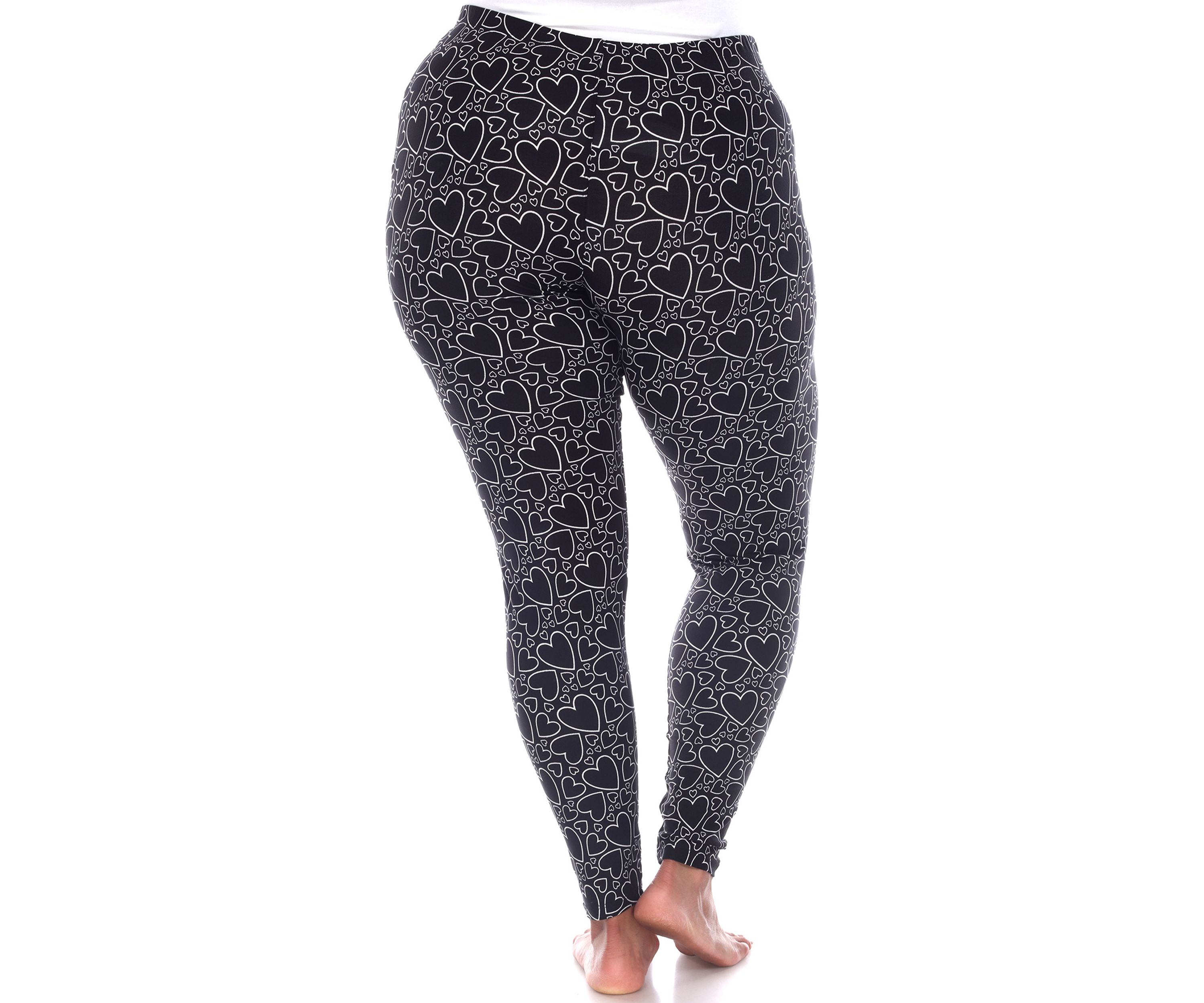 Plus Size Printed Leggings 
