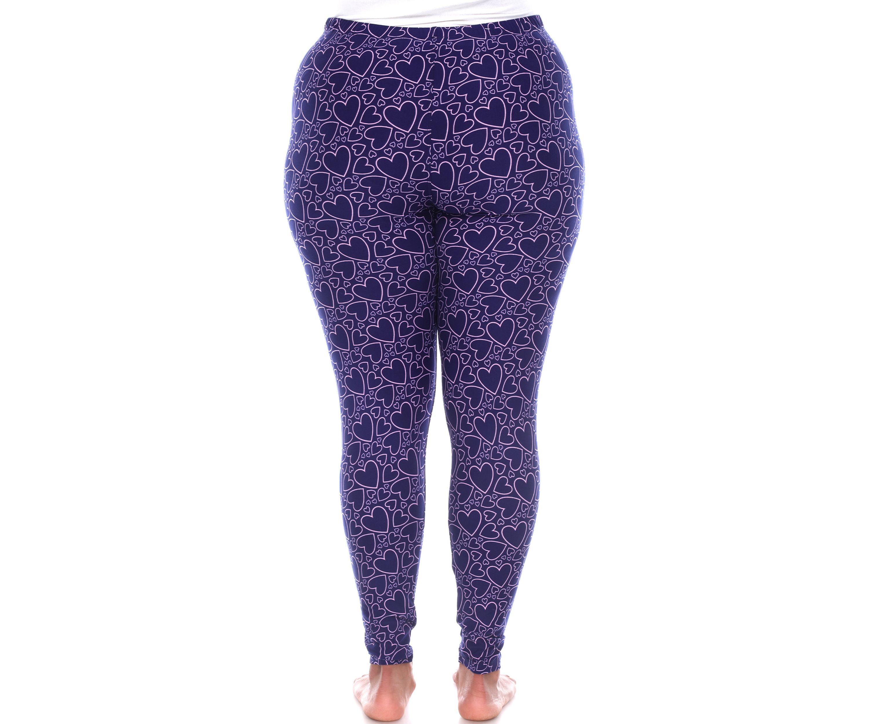 Plus Size Printed Leggings 