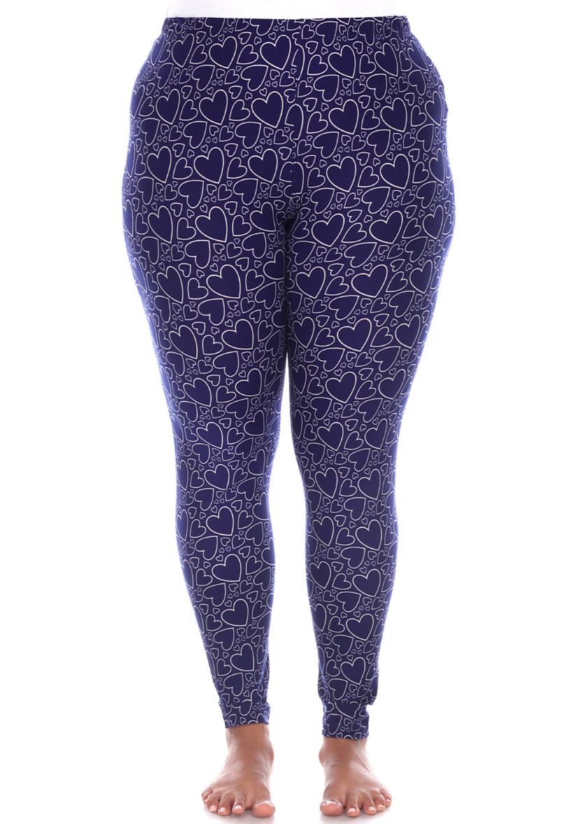 Plus Size Printed Leggings 