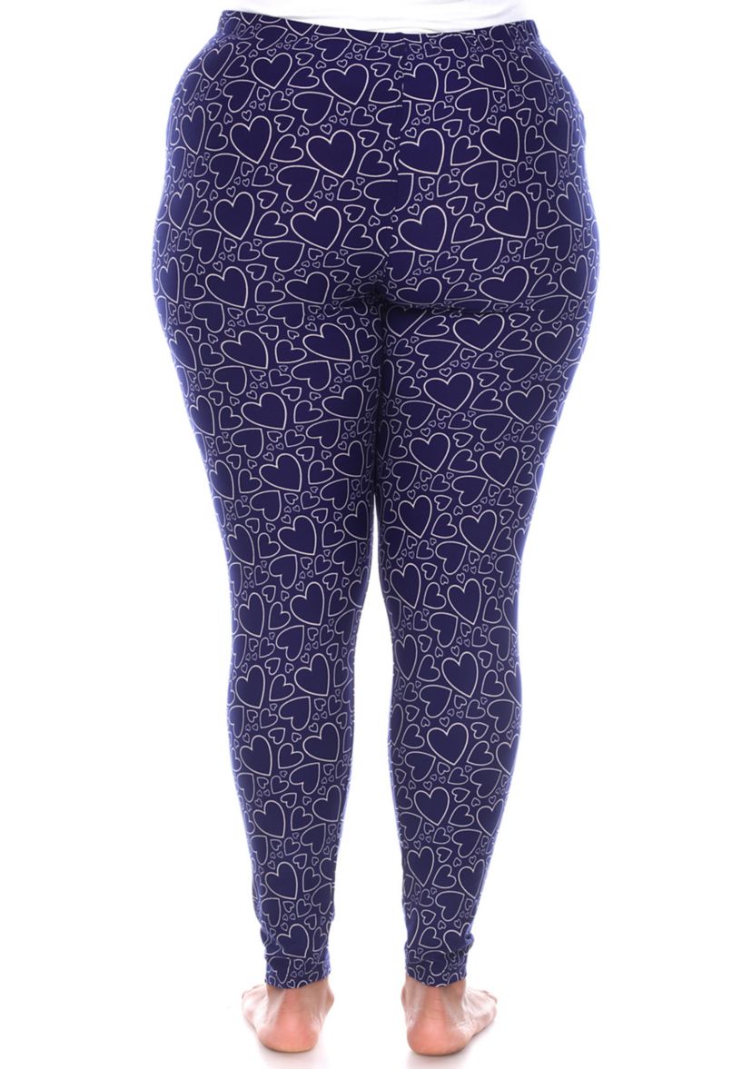 Plus Size Printed Leggings 