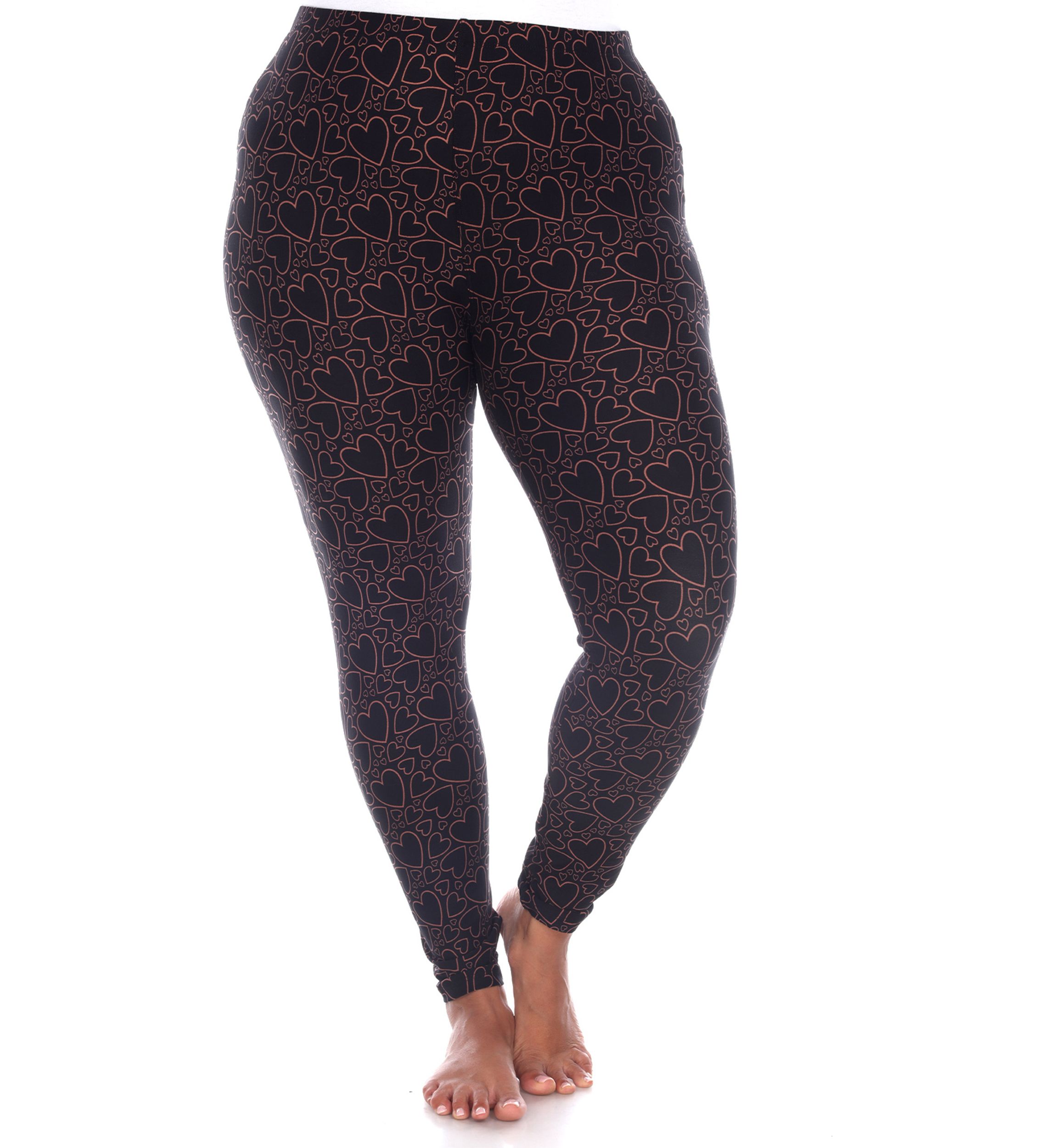 Plus Size Printed Leggings 