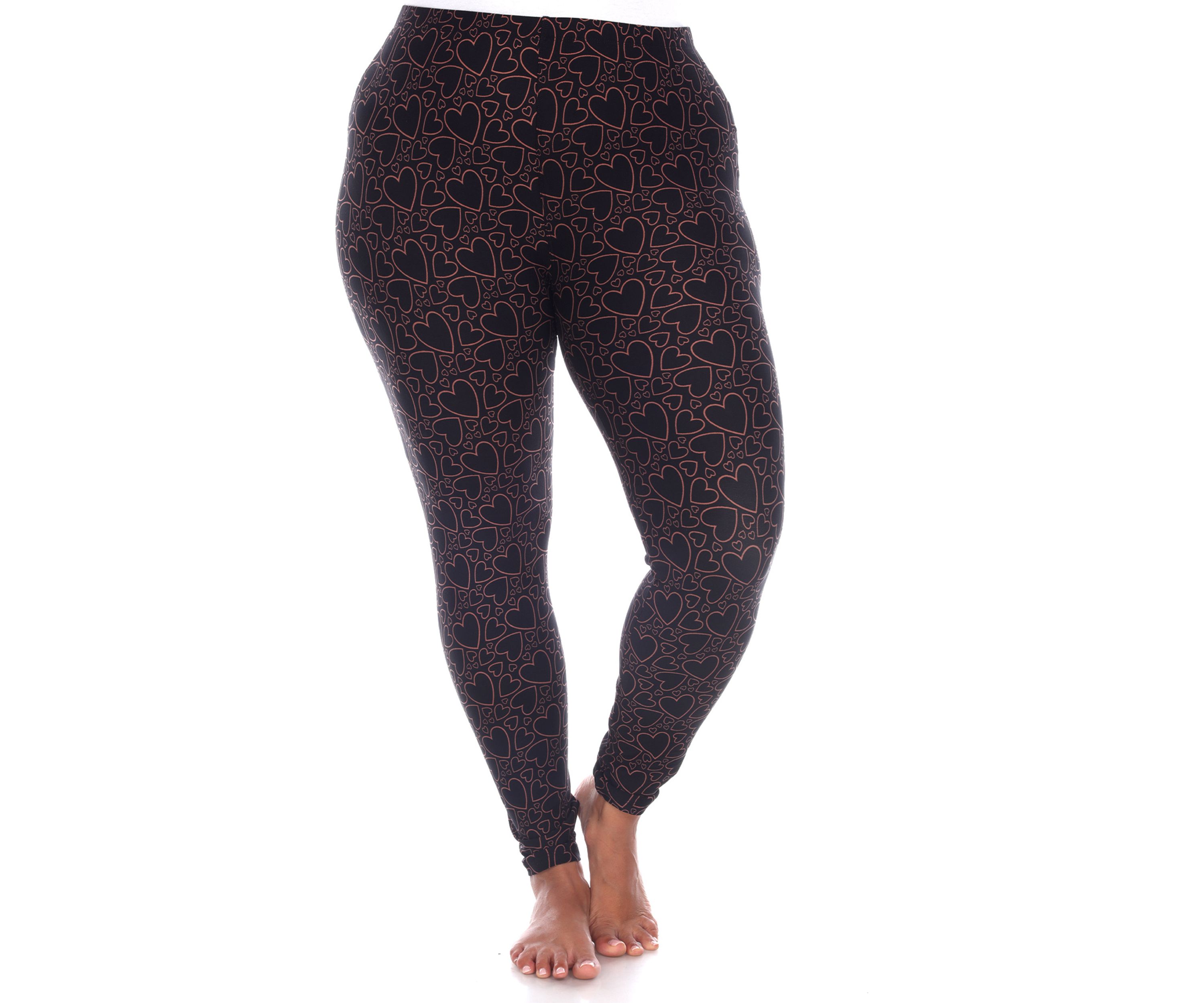 Plus Size Printed Leggings 