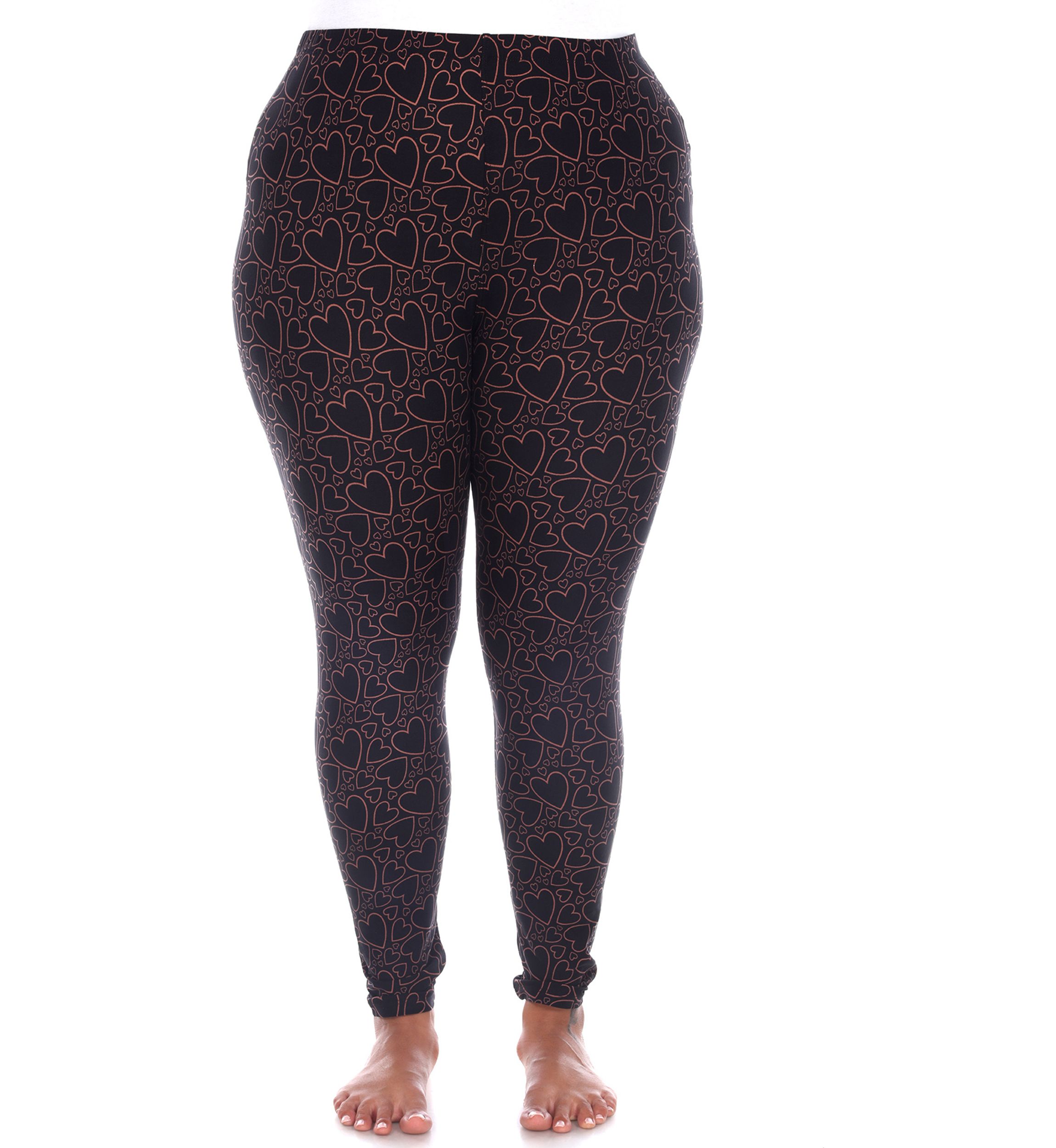 Plus Size Printed Leggings 