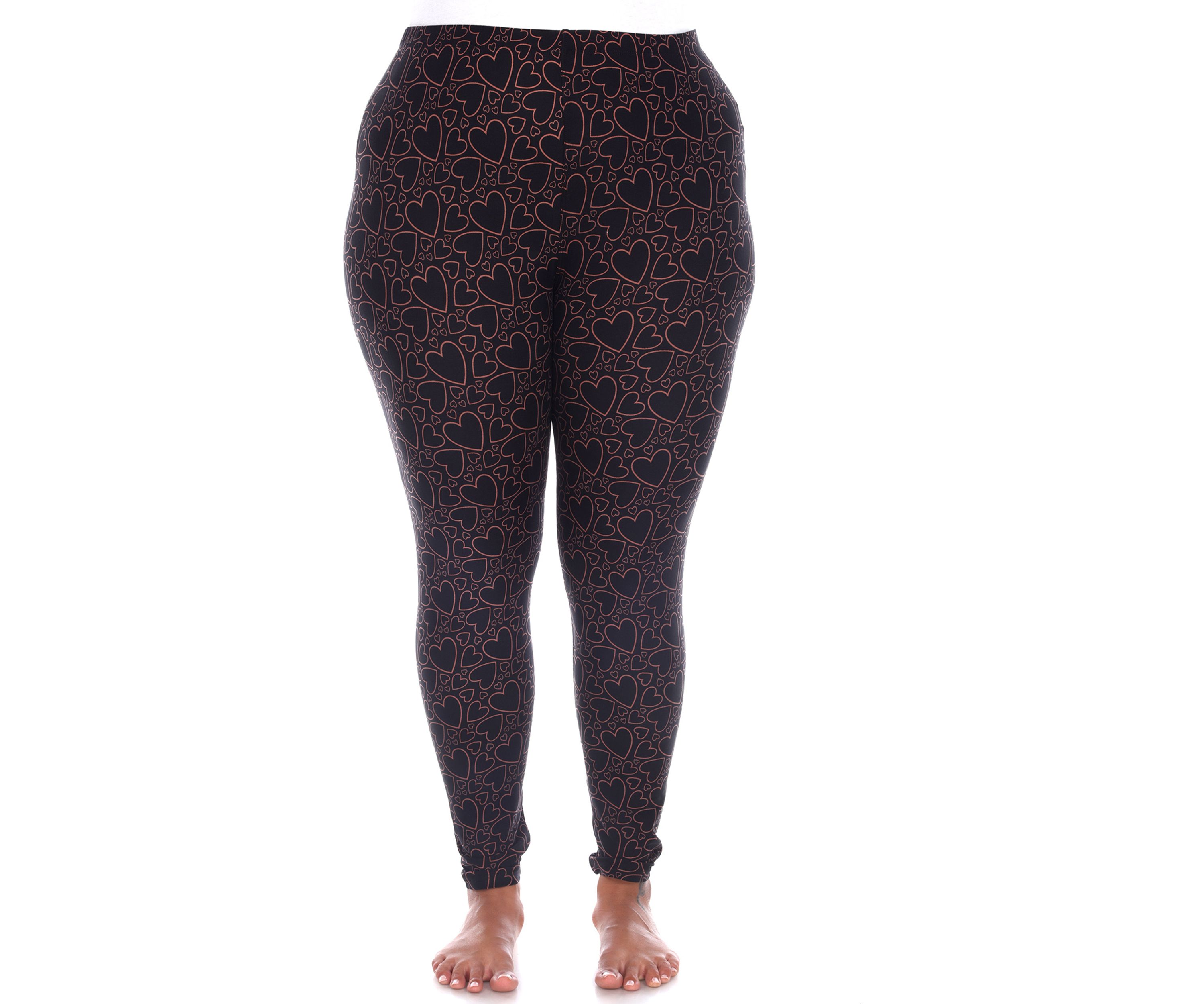 Plus Size Printed Leggings 