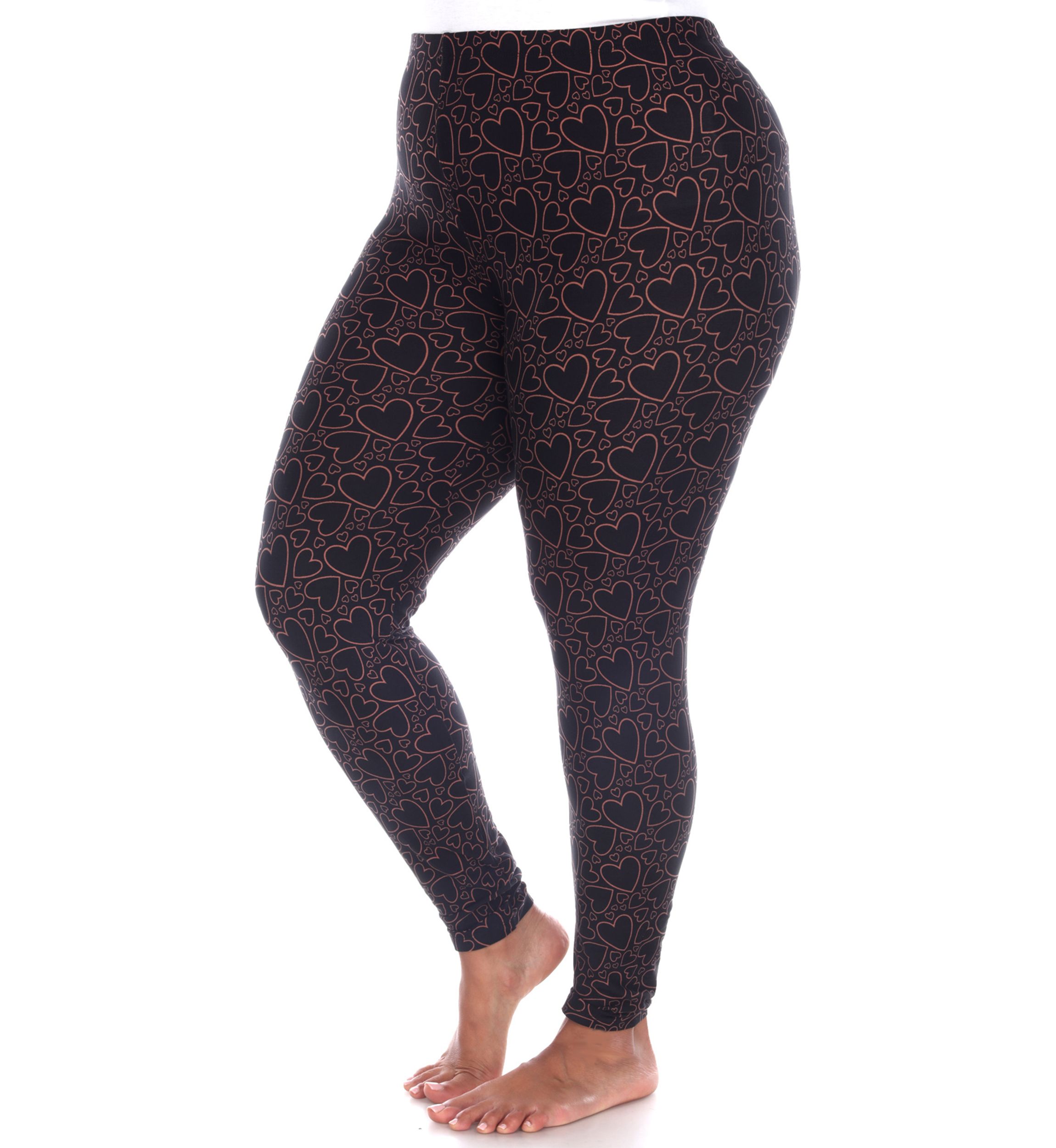 Plus Size Printed Leggings 