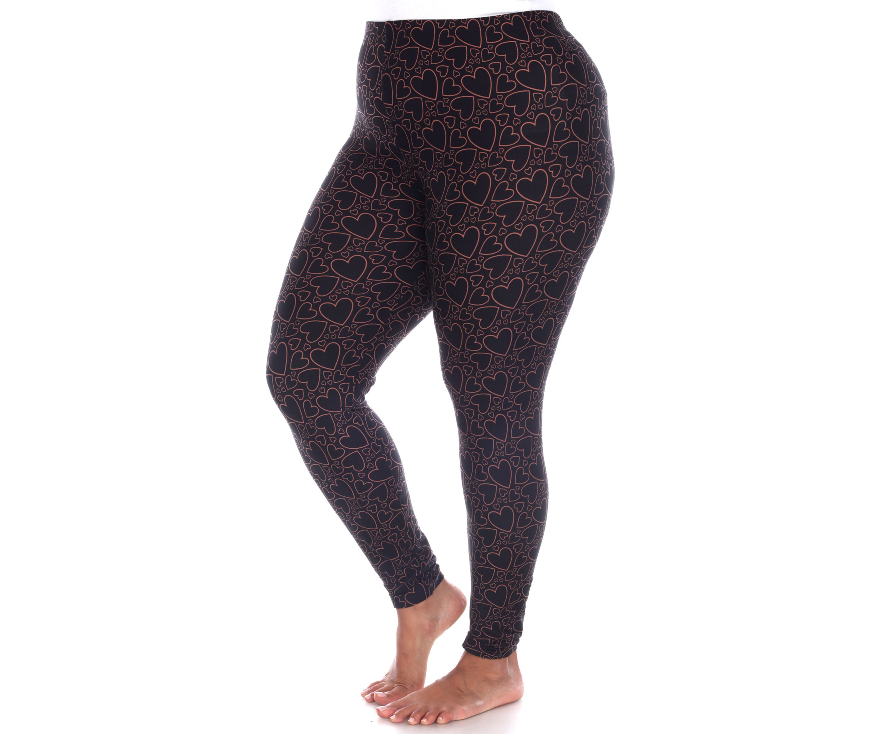 Plus Size Printed Leggings 