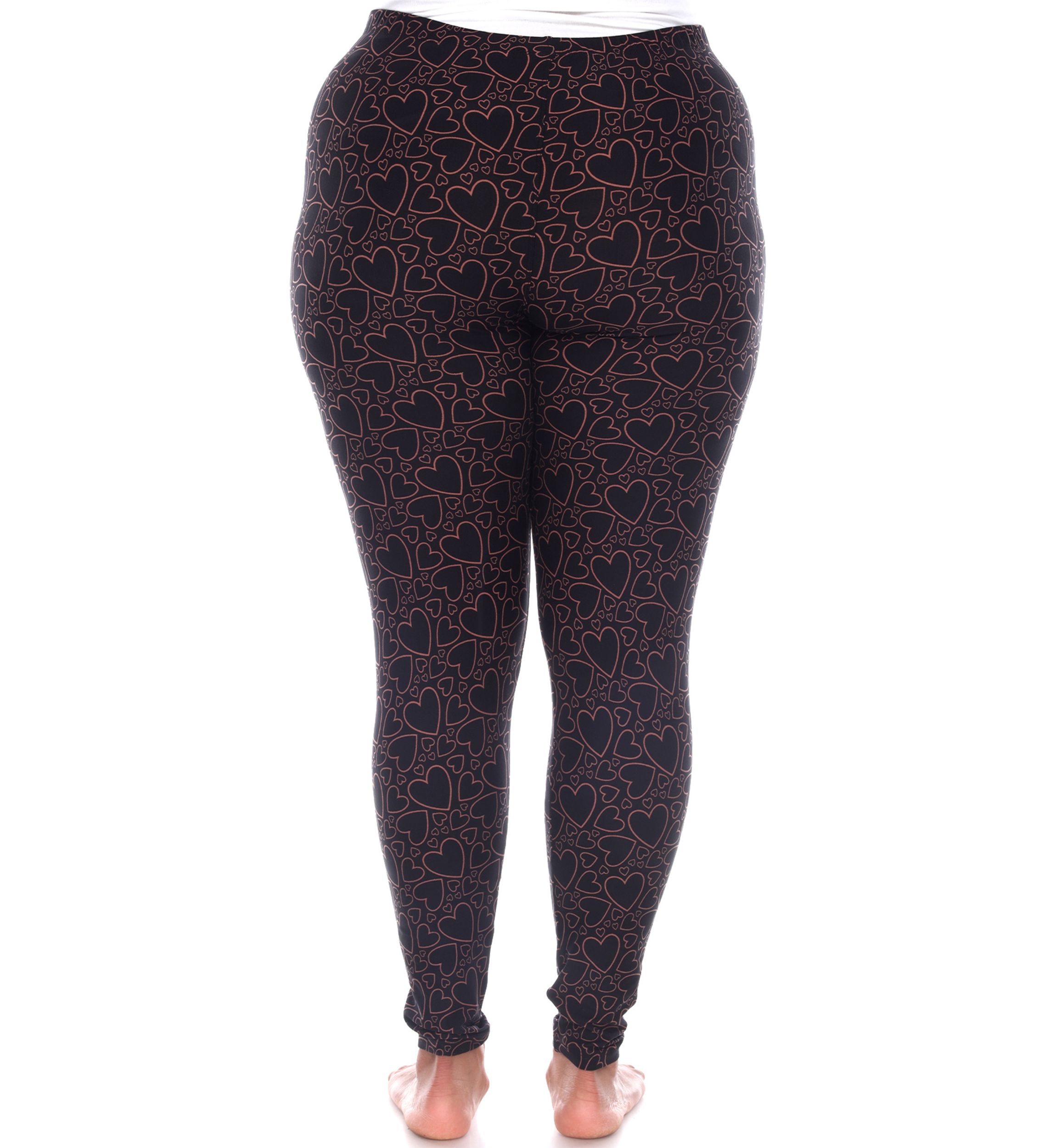Plus Size Printed Leggings 
