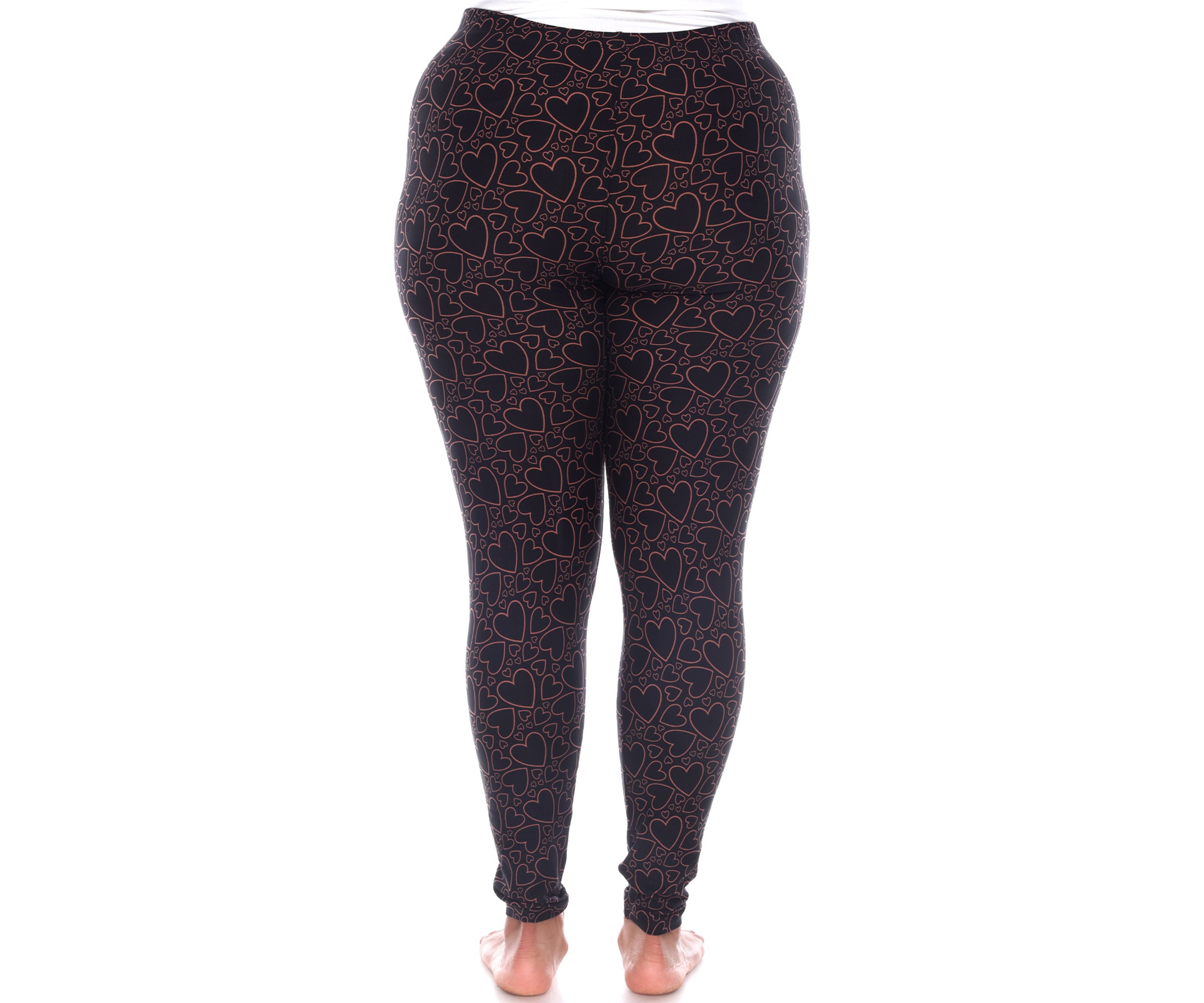 Plus Size Printed Leggings 