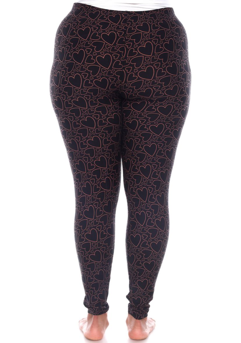 Plus Size Printed Leggings 