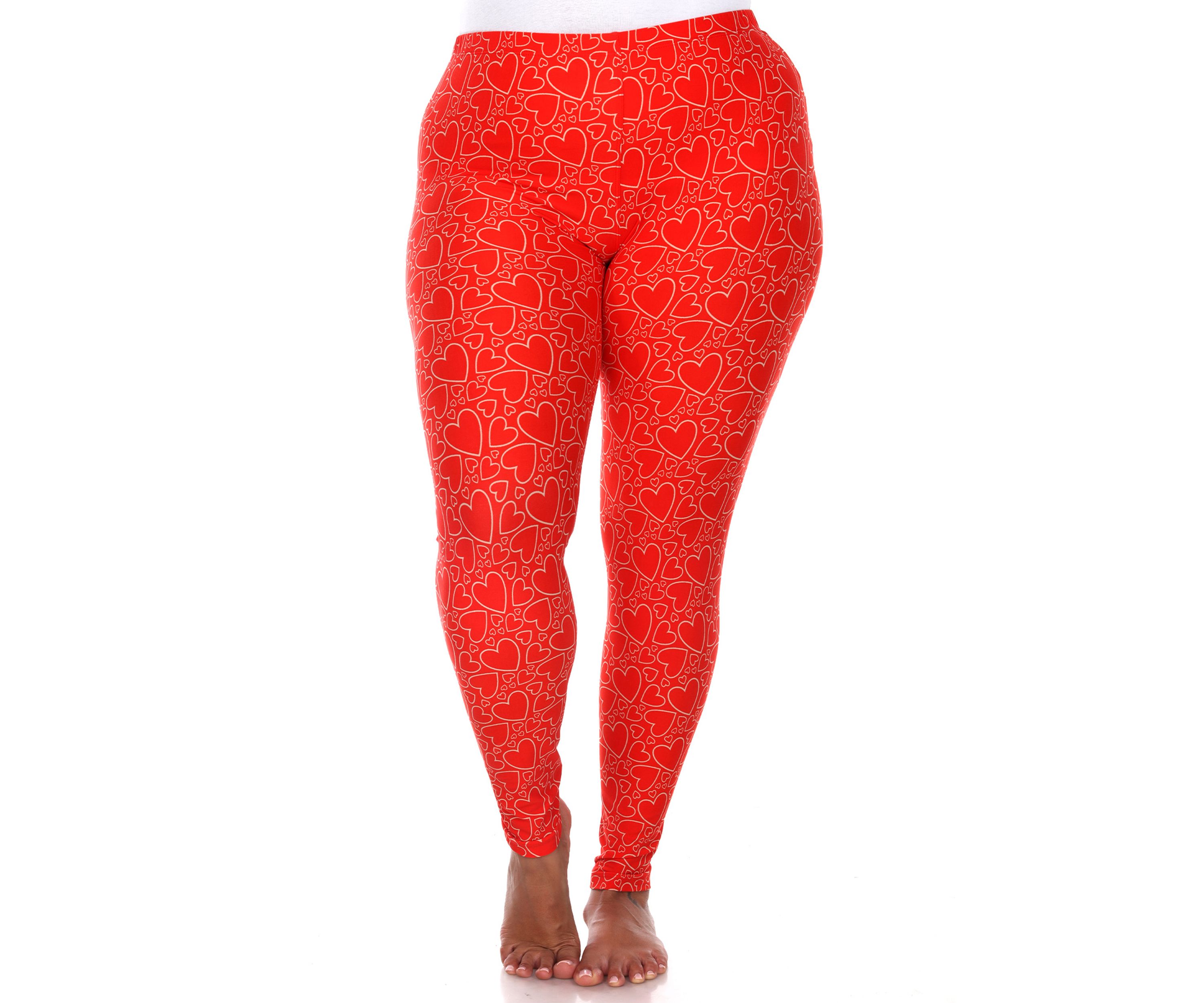 Plus Size Printed Leggings 