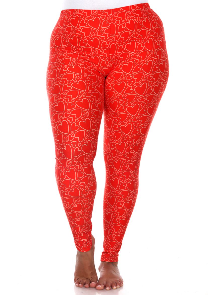 Plus Size Printed Leggings 
