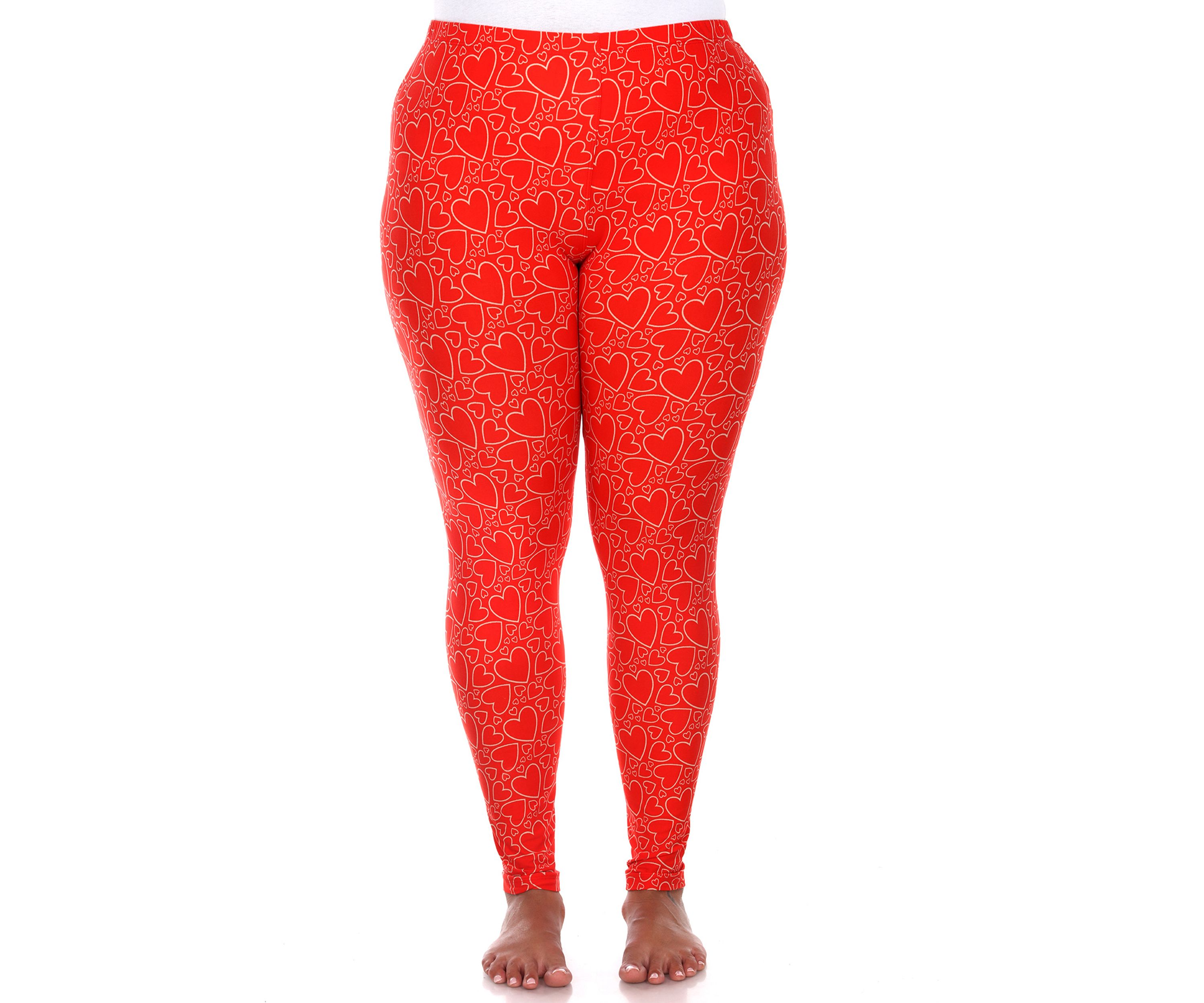 Plus Size Printed Leggings 