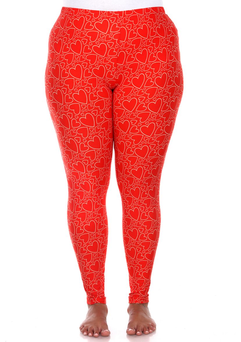 Plus Size Printed Leggings 