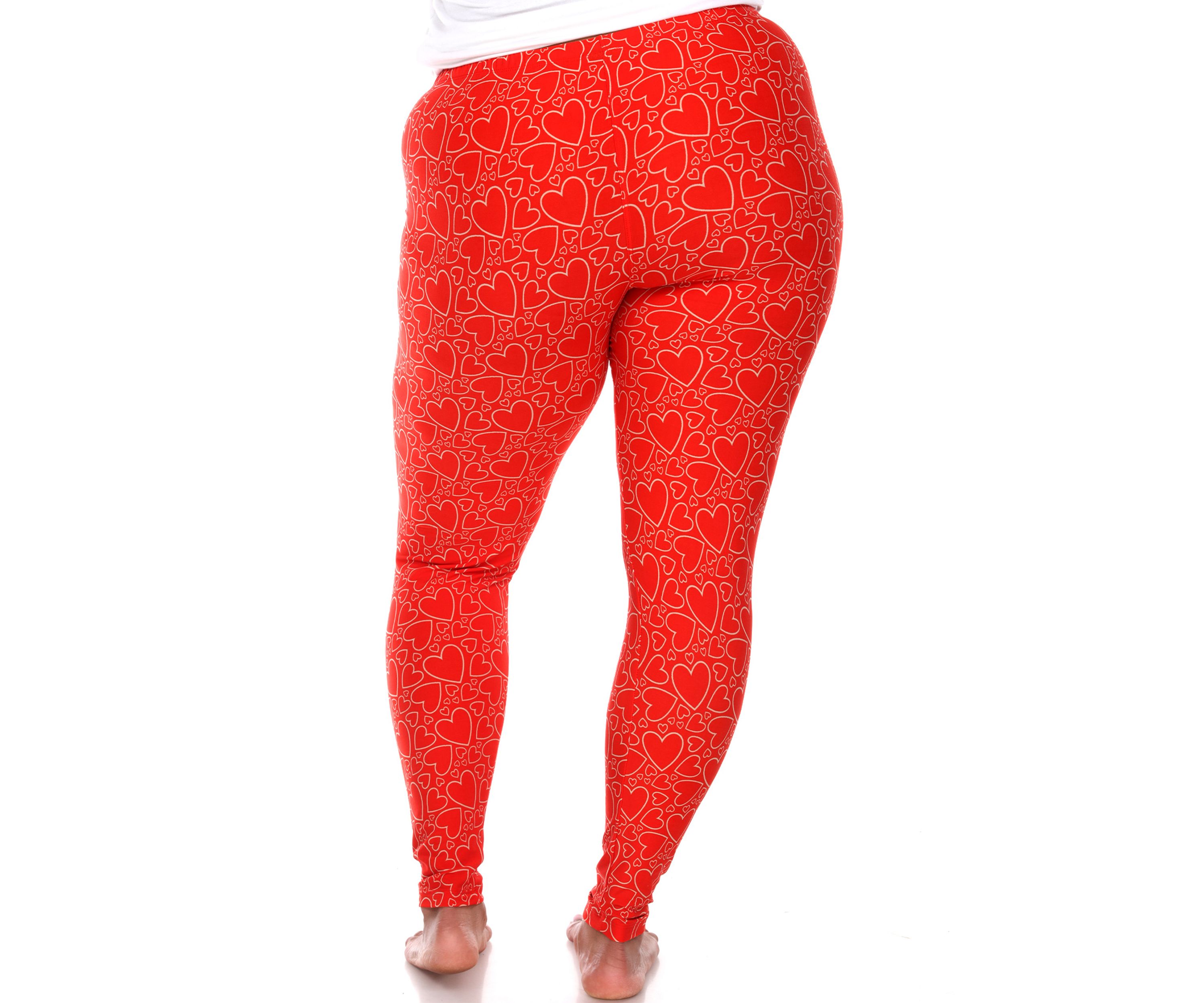 Plus Size Printed Leggings 