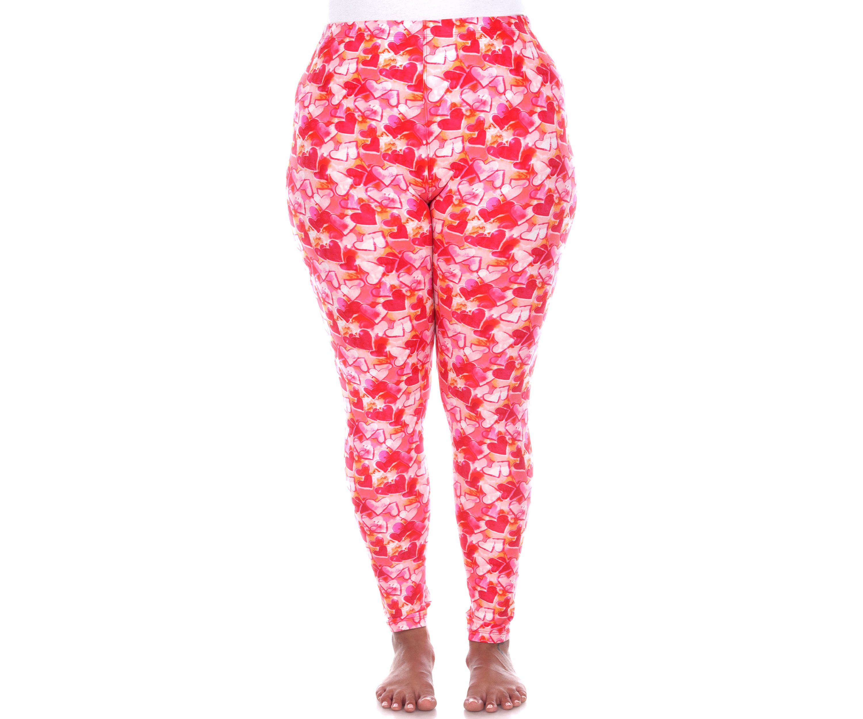 Plus Size Printed Leggings