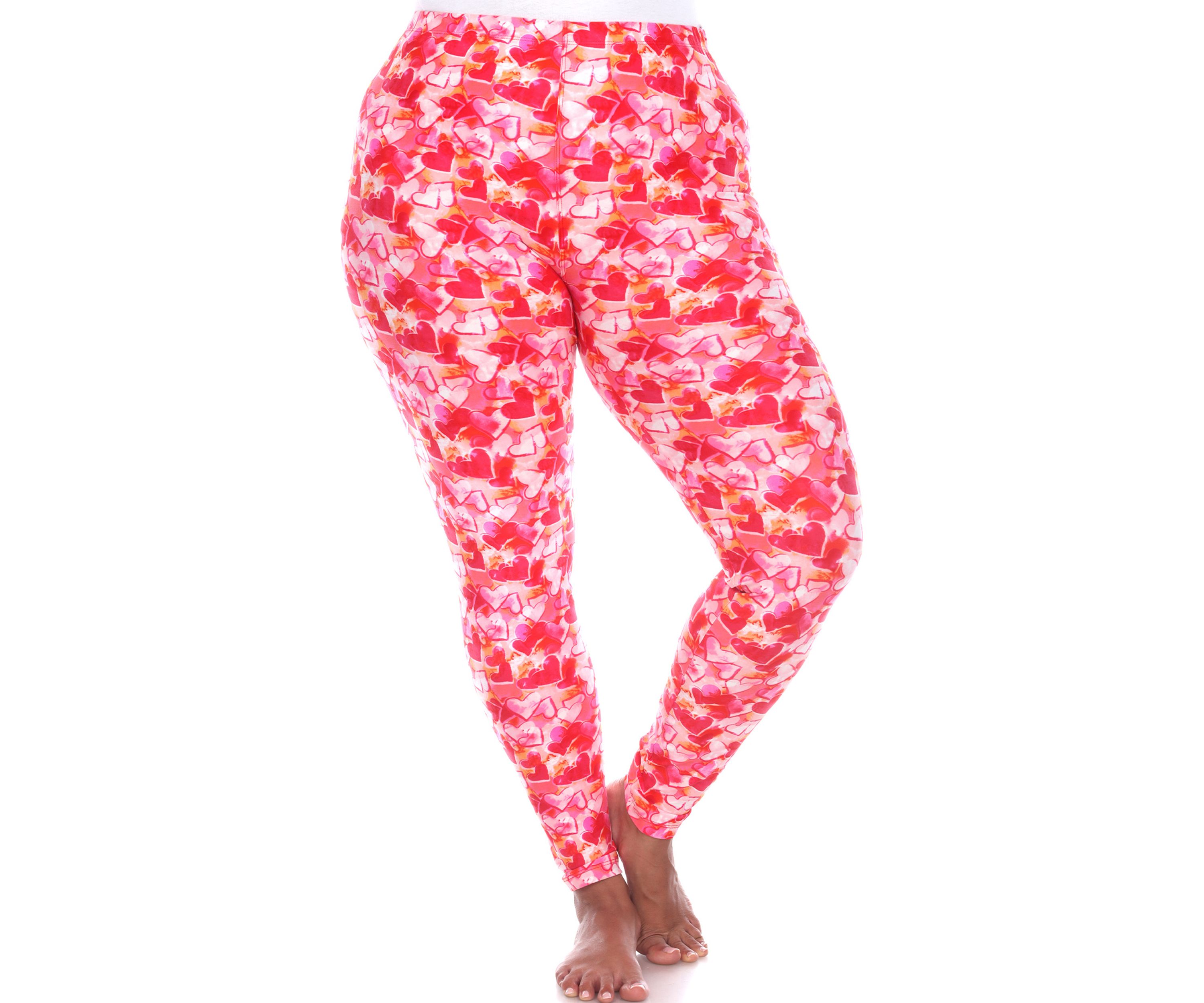 Plus Size Printed Leggings